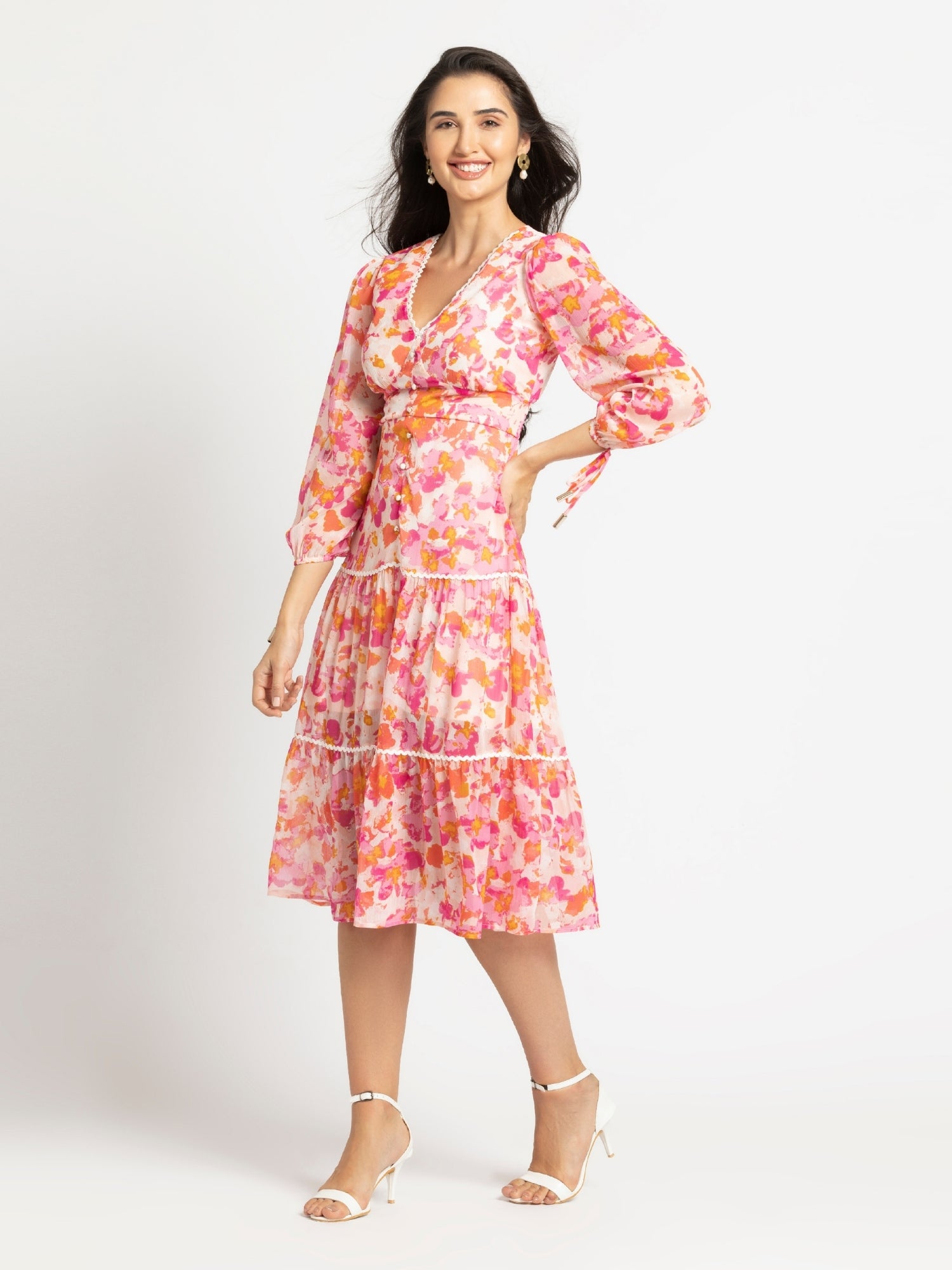 Meadow Muse Midi Dress