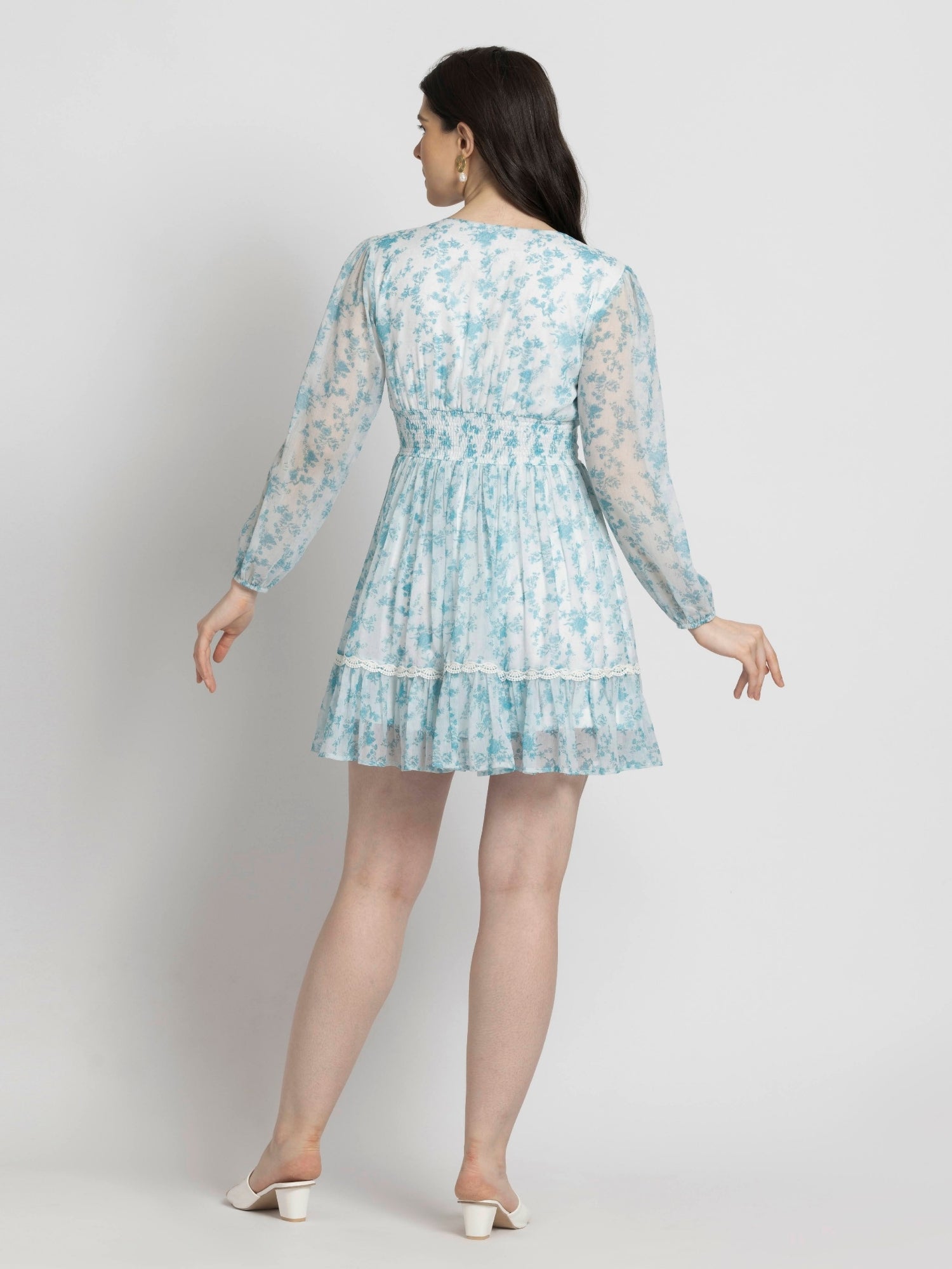 Azure Breeze Mini Dress
