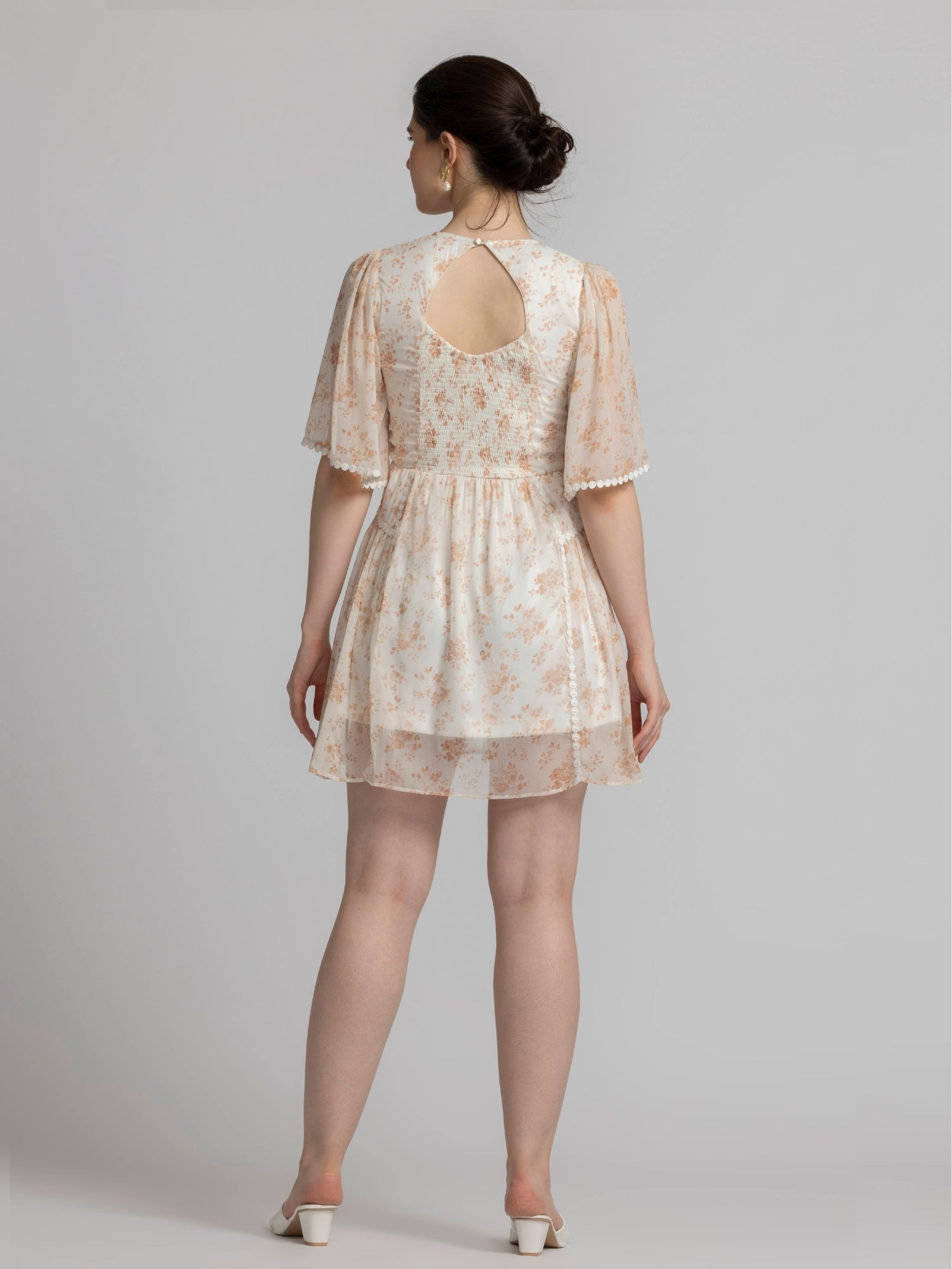 Crimson Comfort Mini Dress