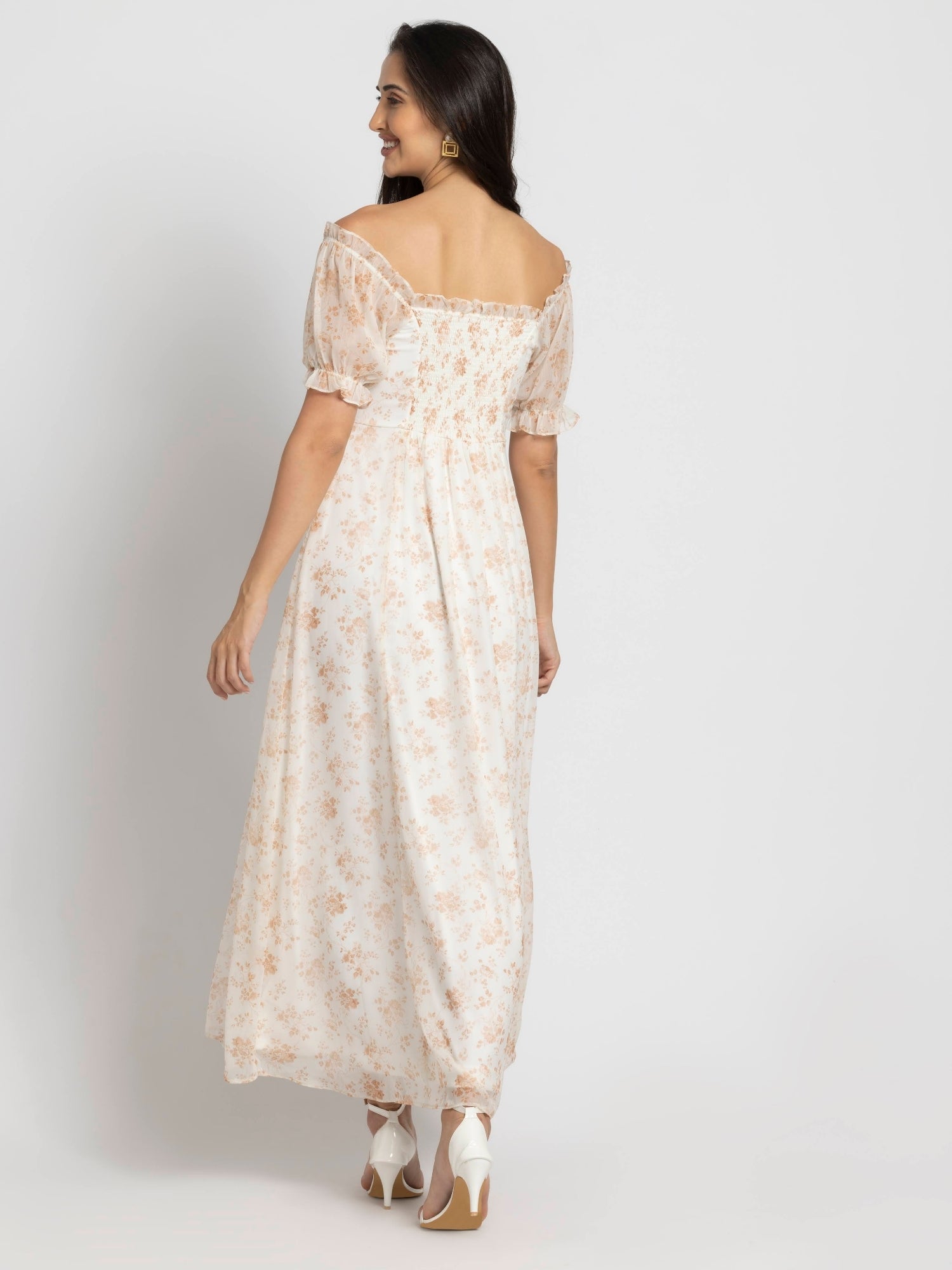 Crimson Comfort Maxi Dress