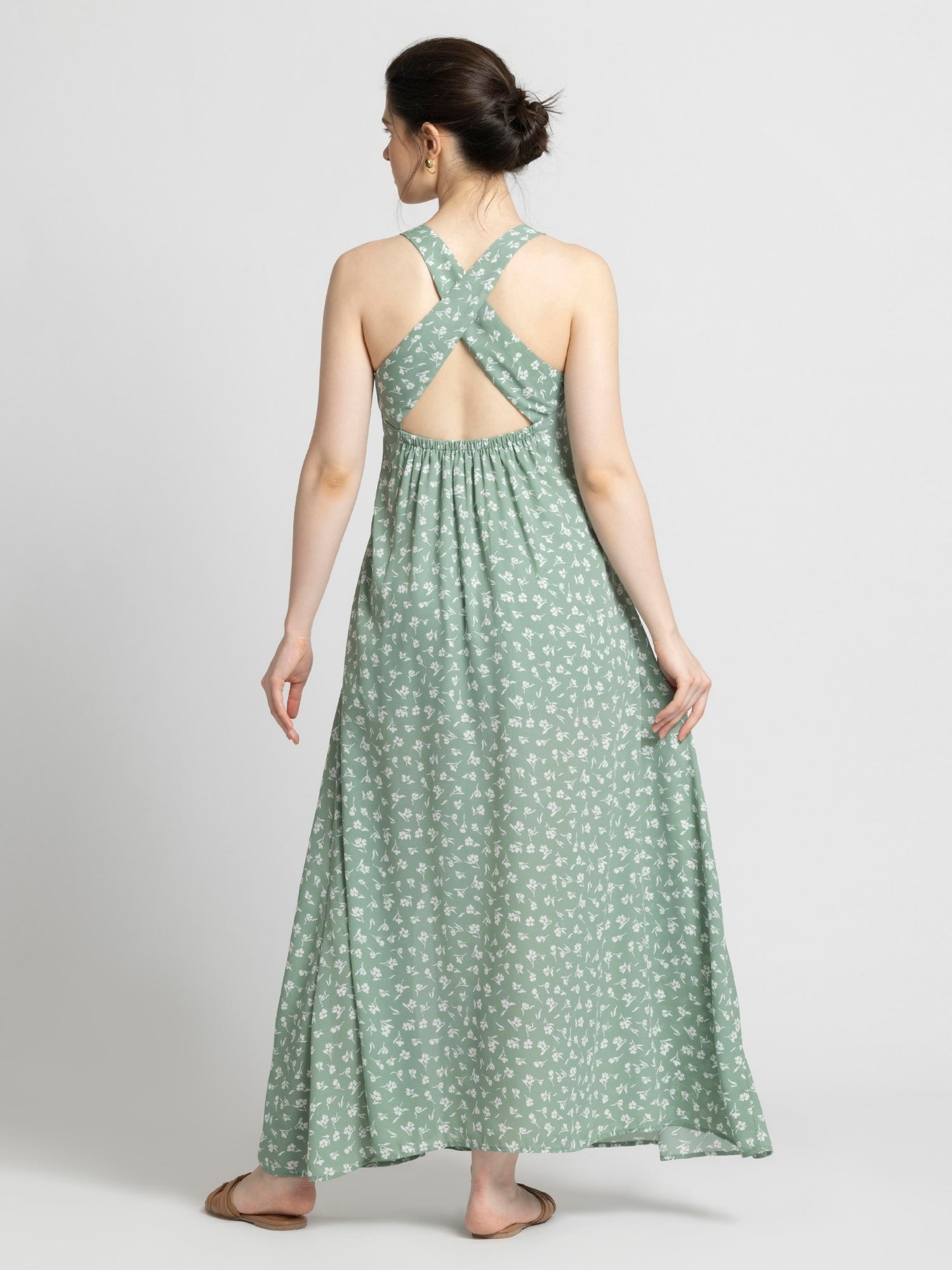 Tranquil Garden Maxi Dress