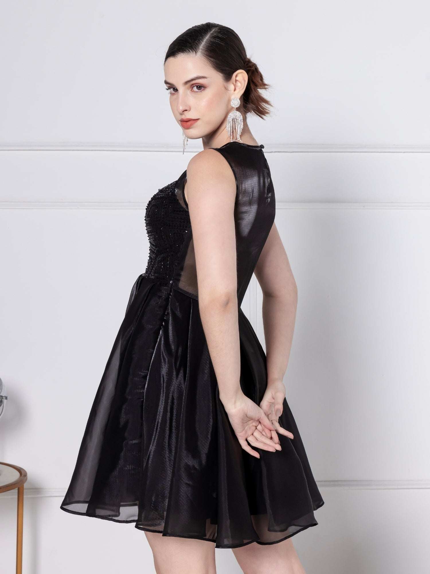 Midnight Luxe Mini Dress