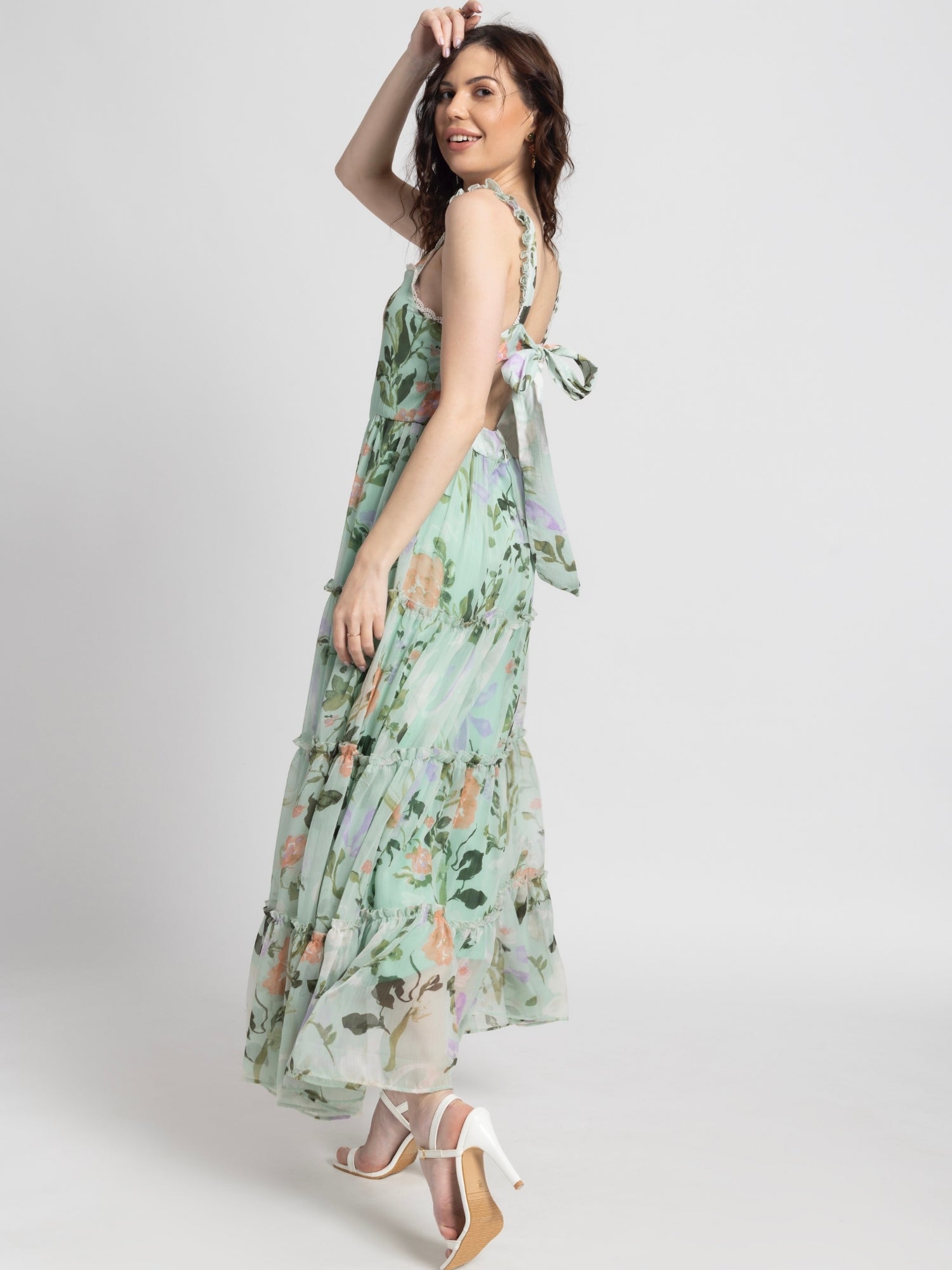 Aurora Garden Maxi Dress
