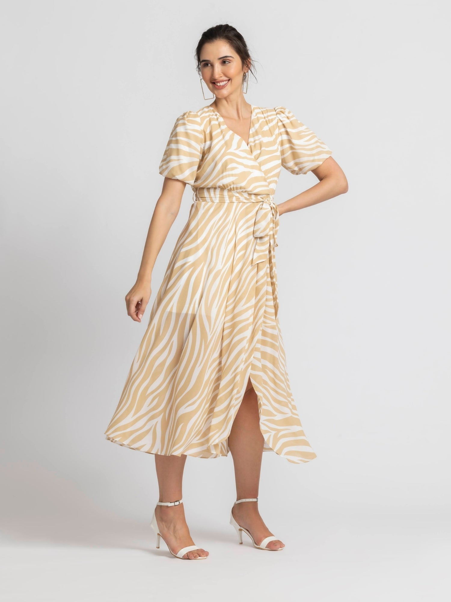 Whispering Sunshine Midi Dress