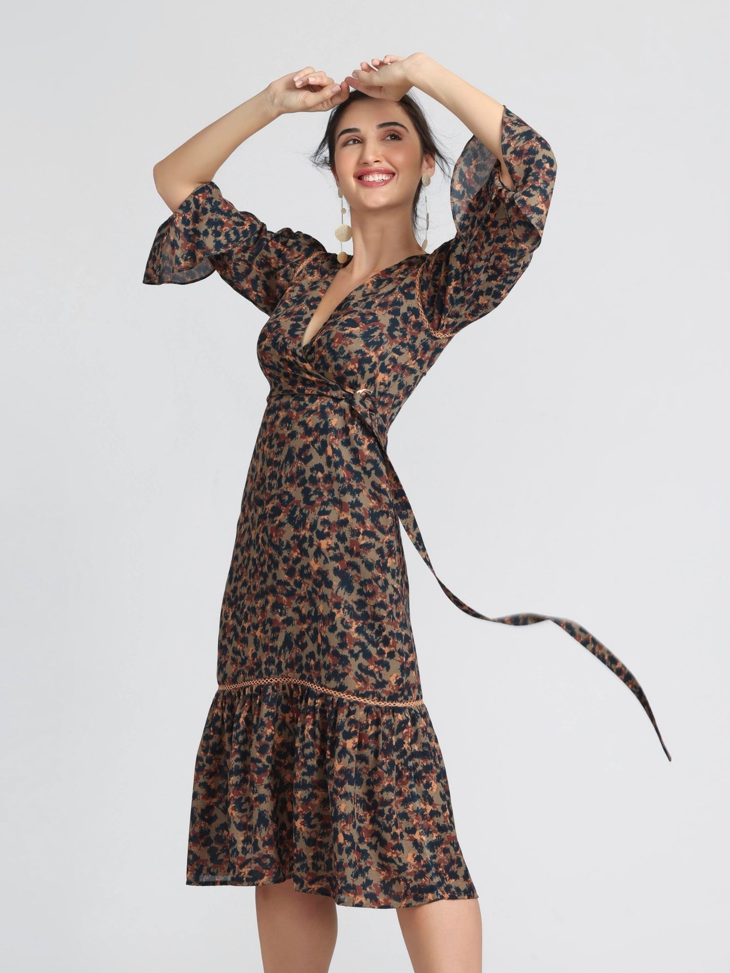 Mangrove Adventure Midi Dress