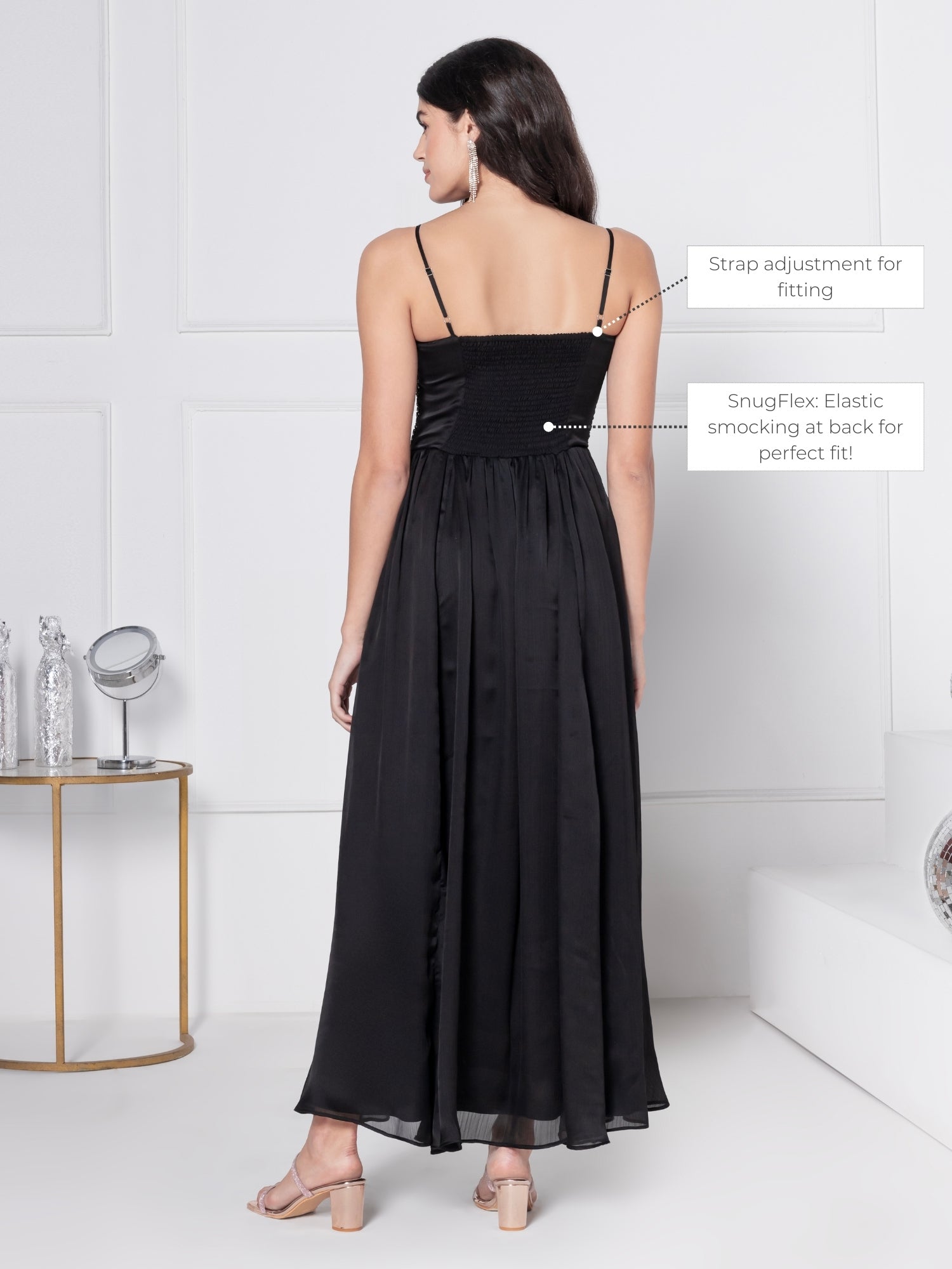 Midnight Luxe Gala Gown