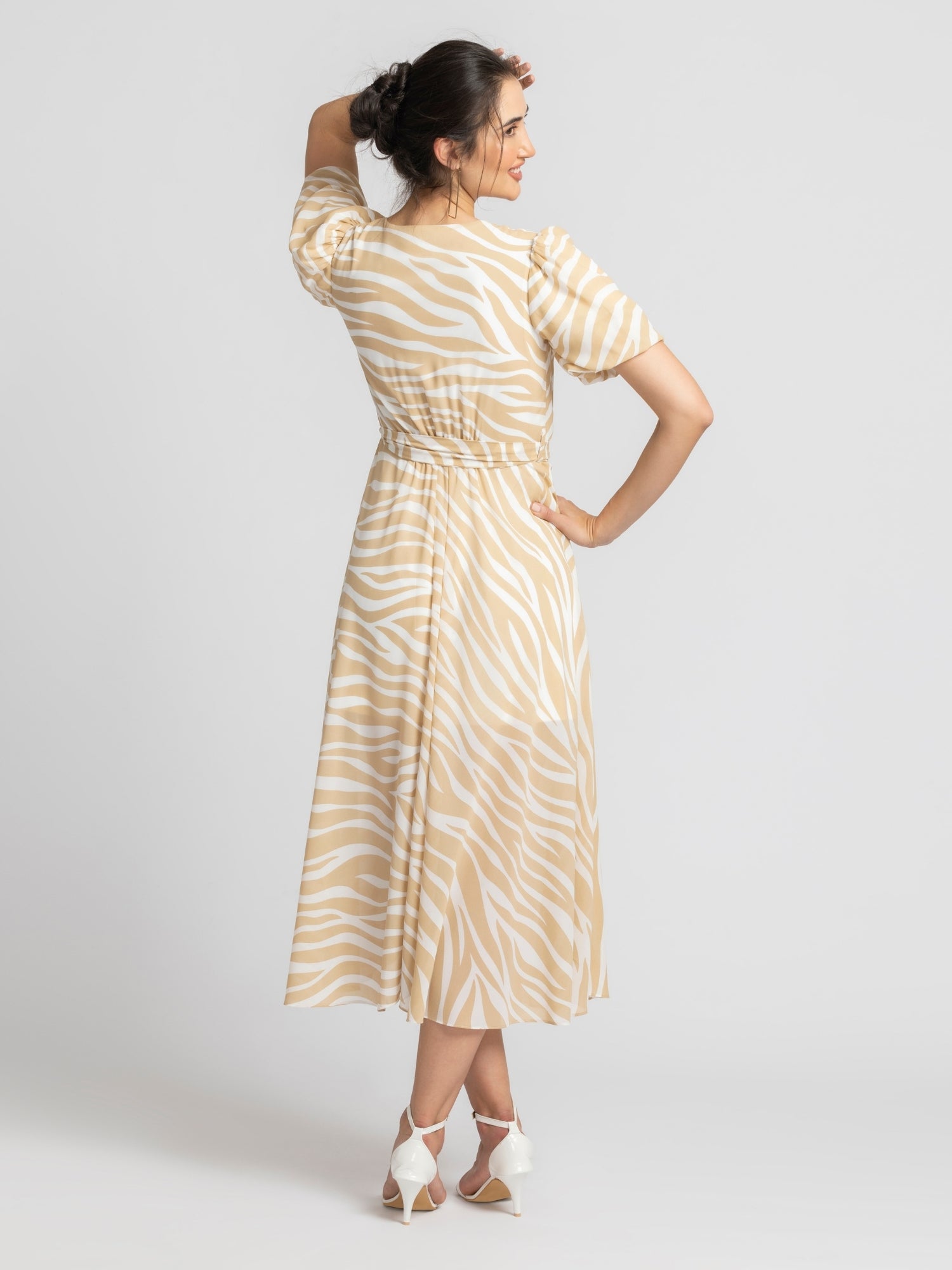 Whispering Sunshine Midi Dress