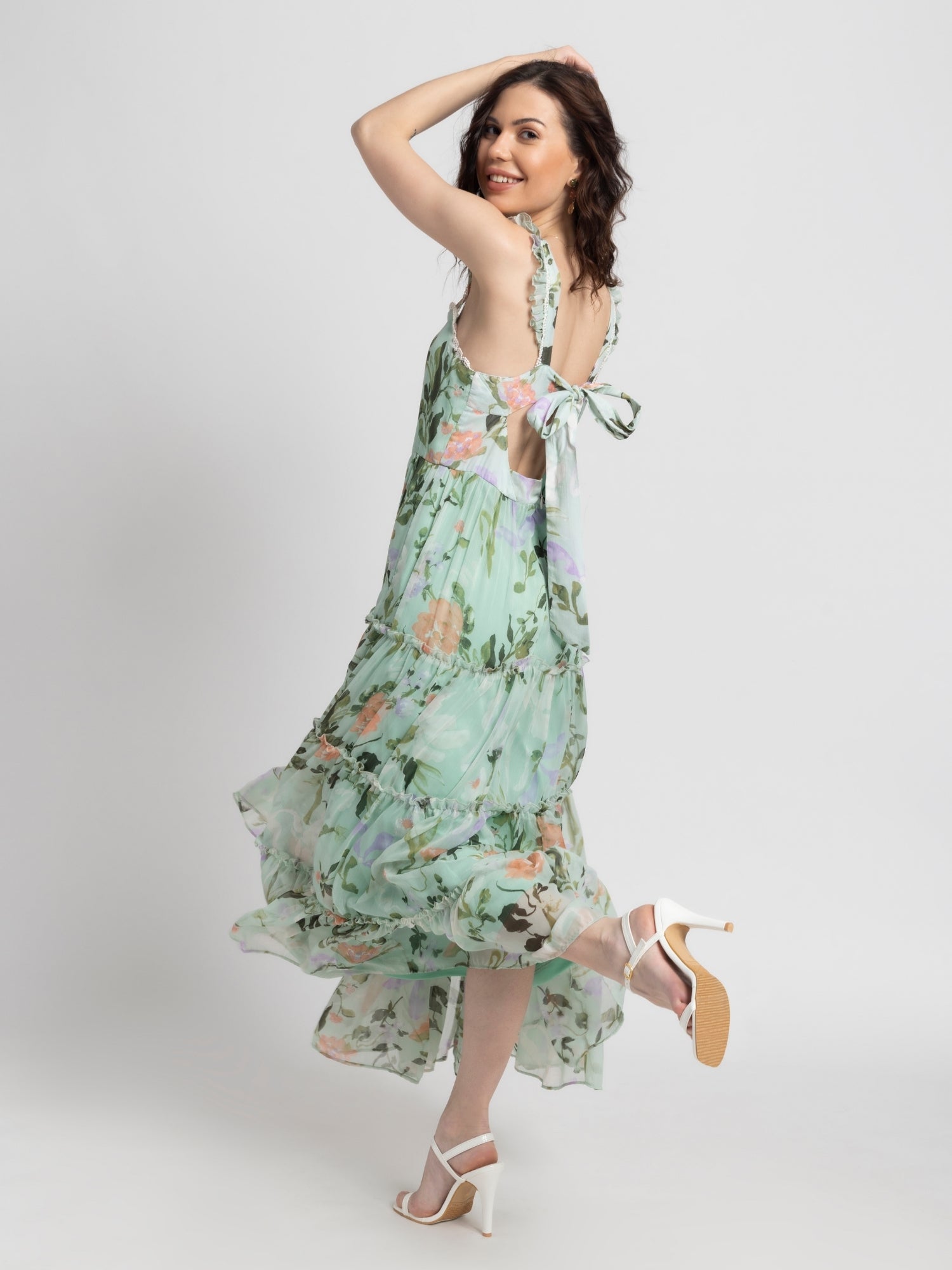 Aurora Garden Maxi Dress