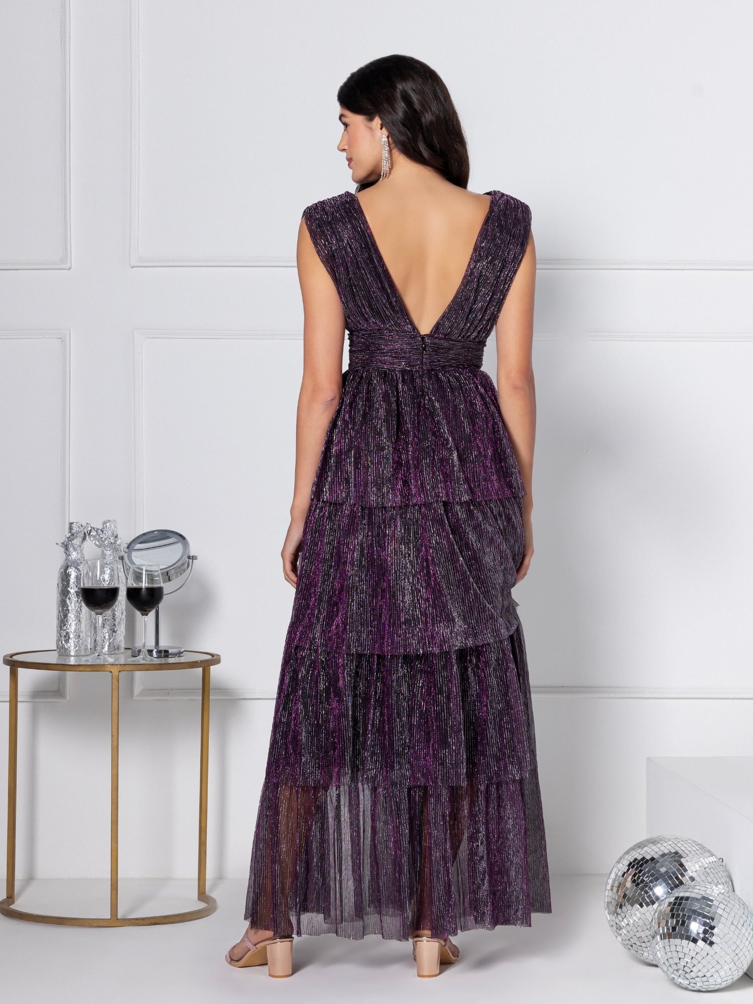 Twilight Sparkle Soirée Maxi Dress