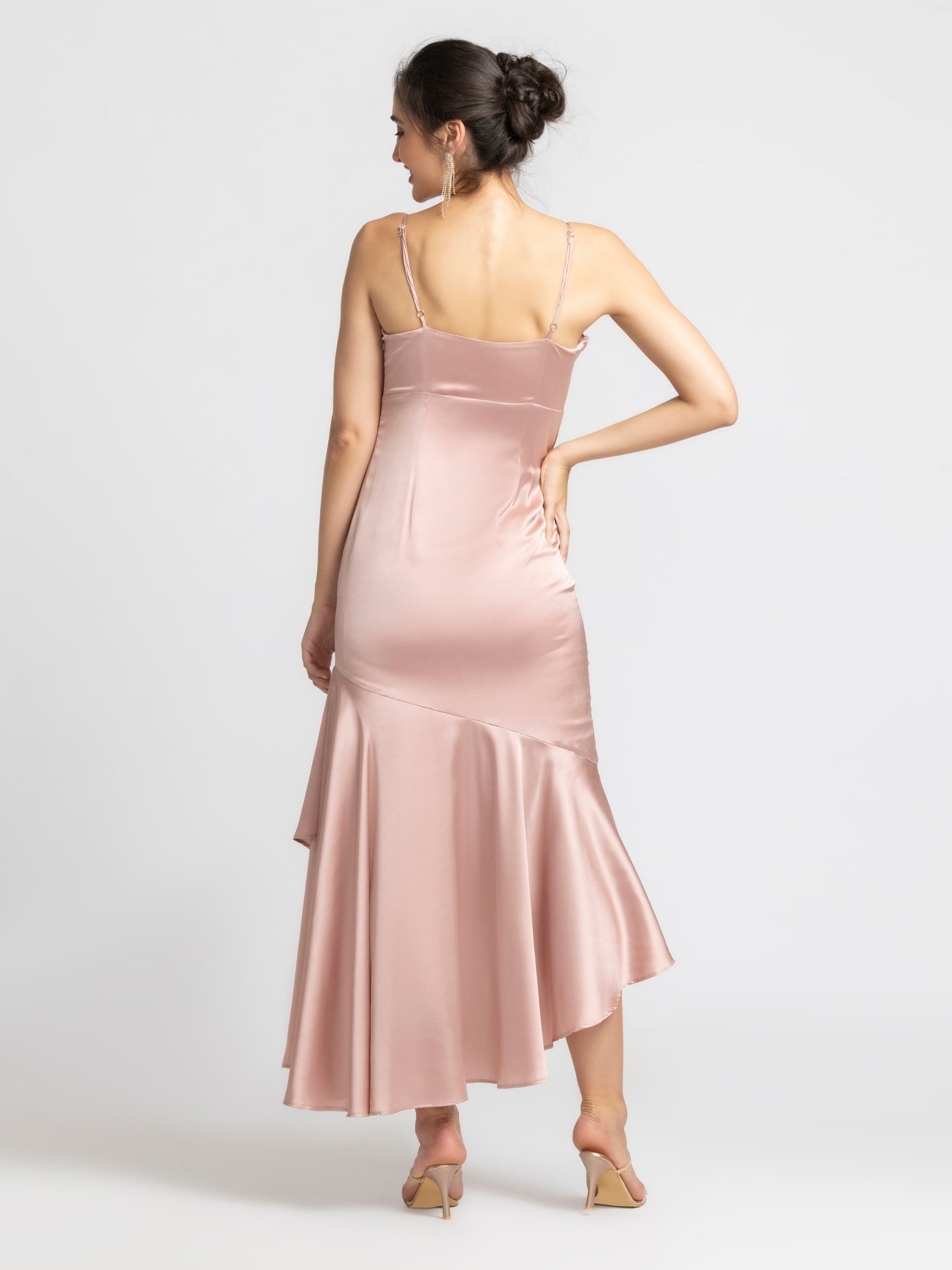 Rose Gold Maxi Dress