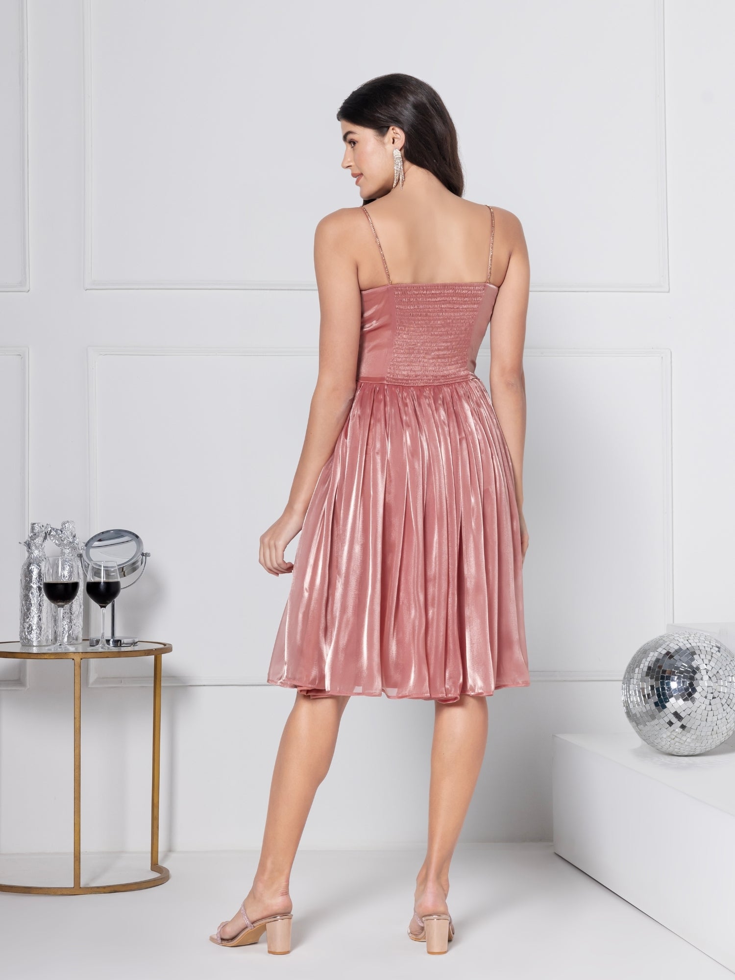 Blush Serenity Midi Dress