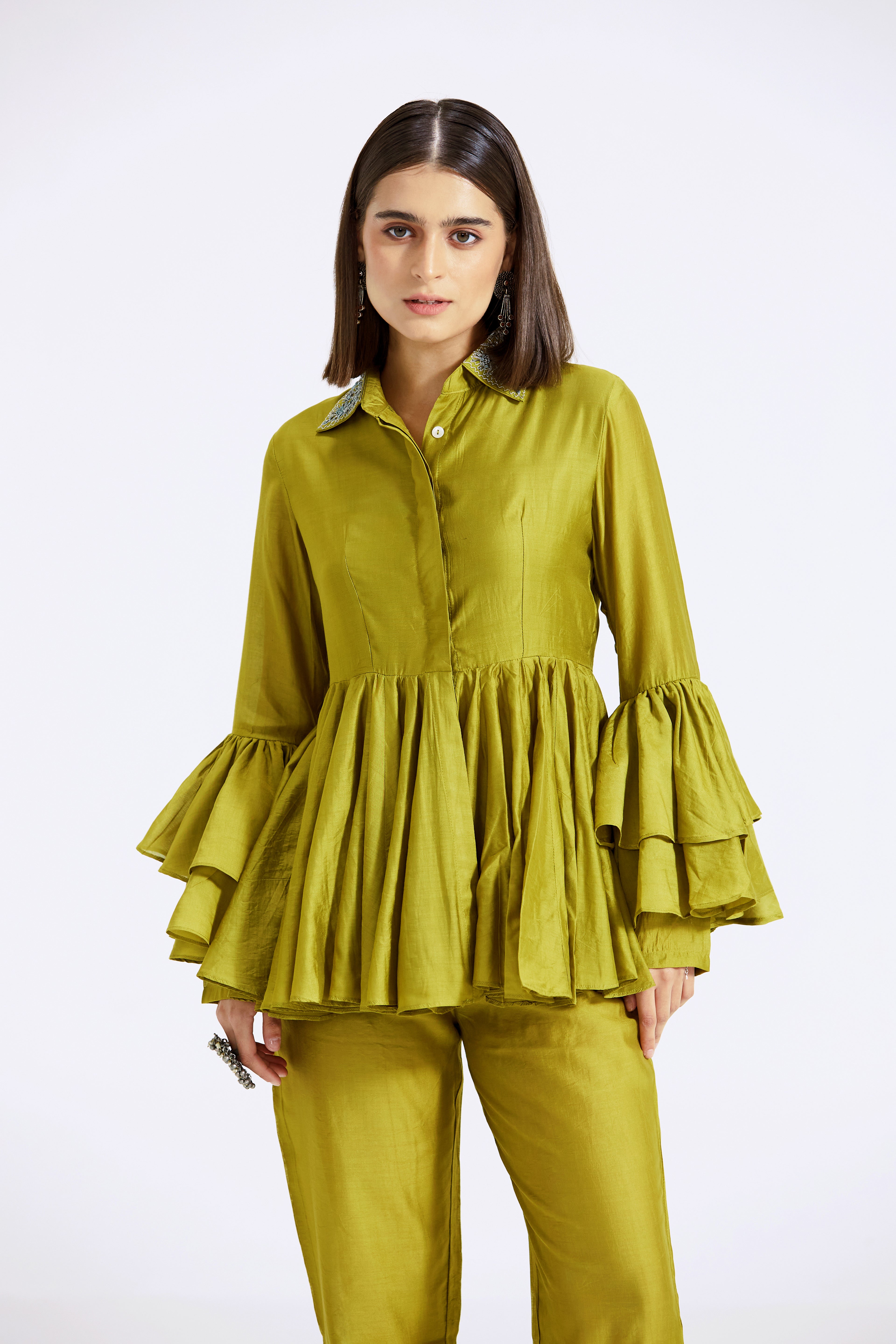 Mehendi Green Co-ord Set