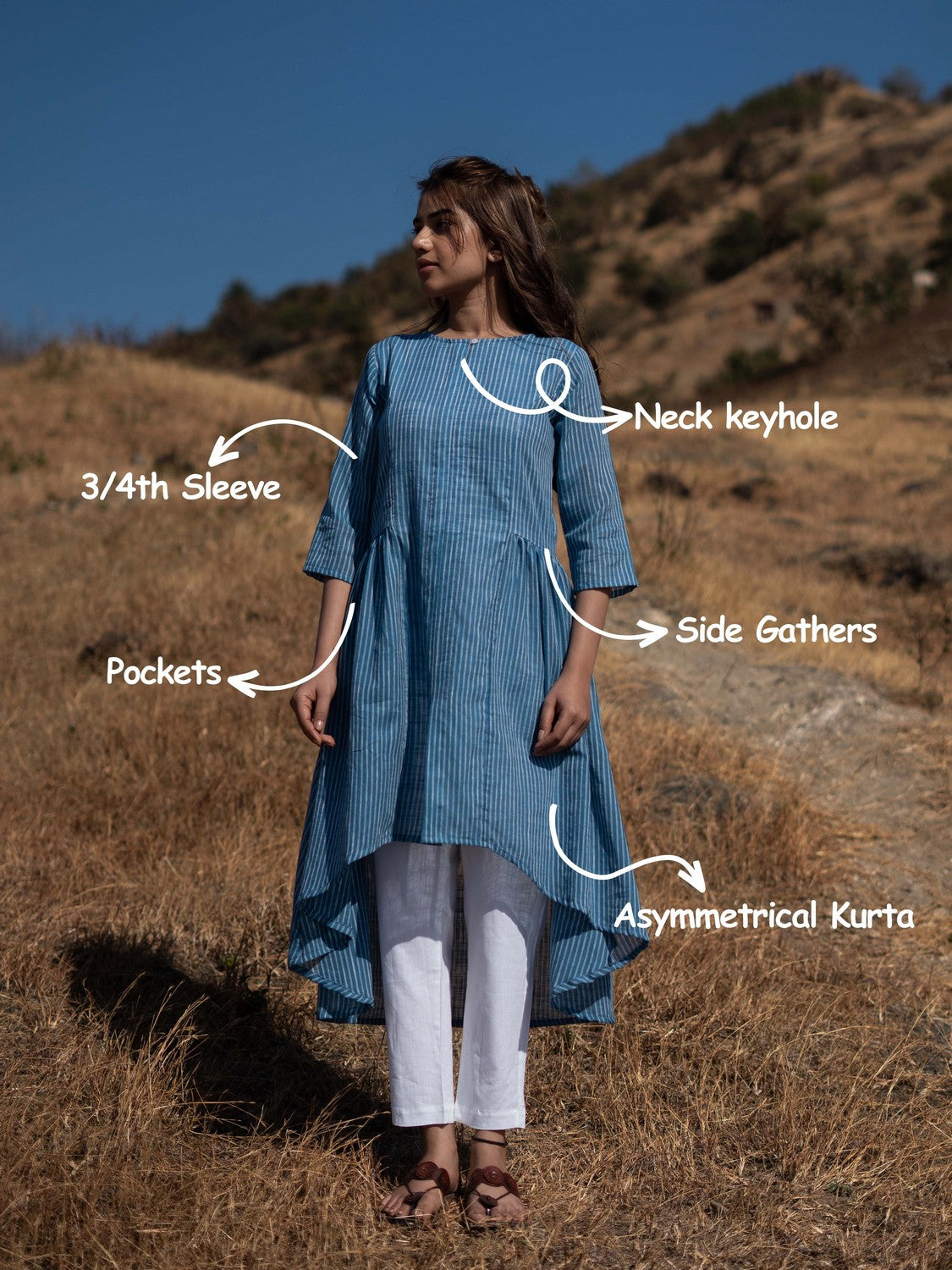 Blue Moon Kurta Set