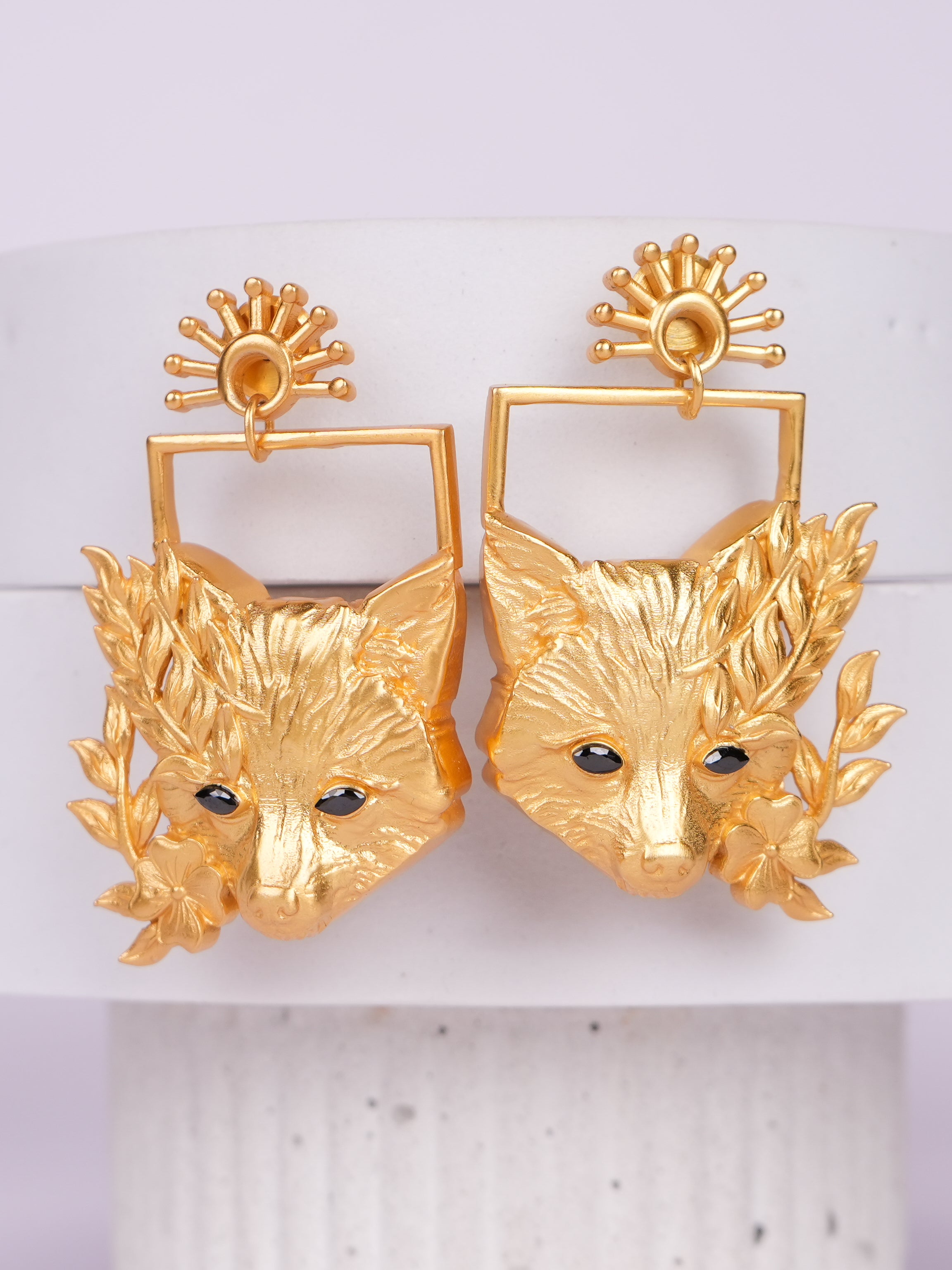 Fox Fluer Earrings