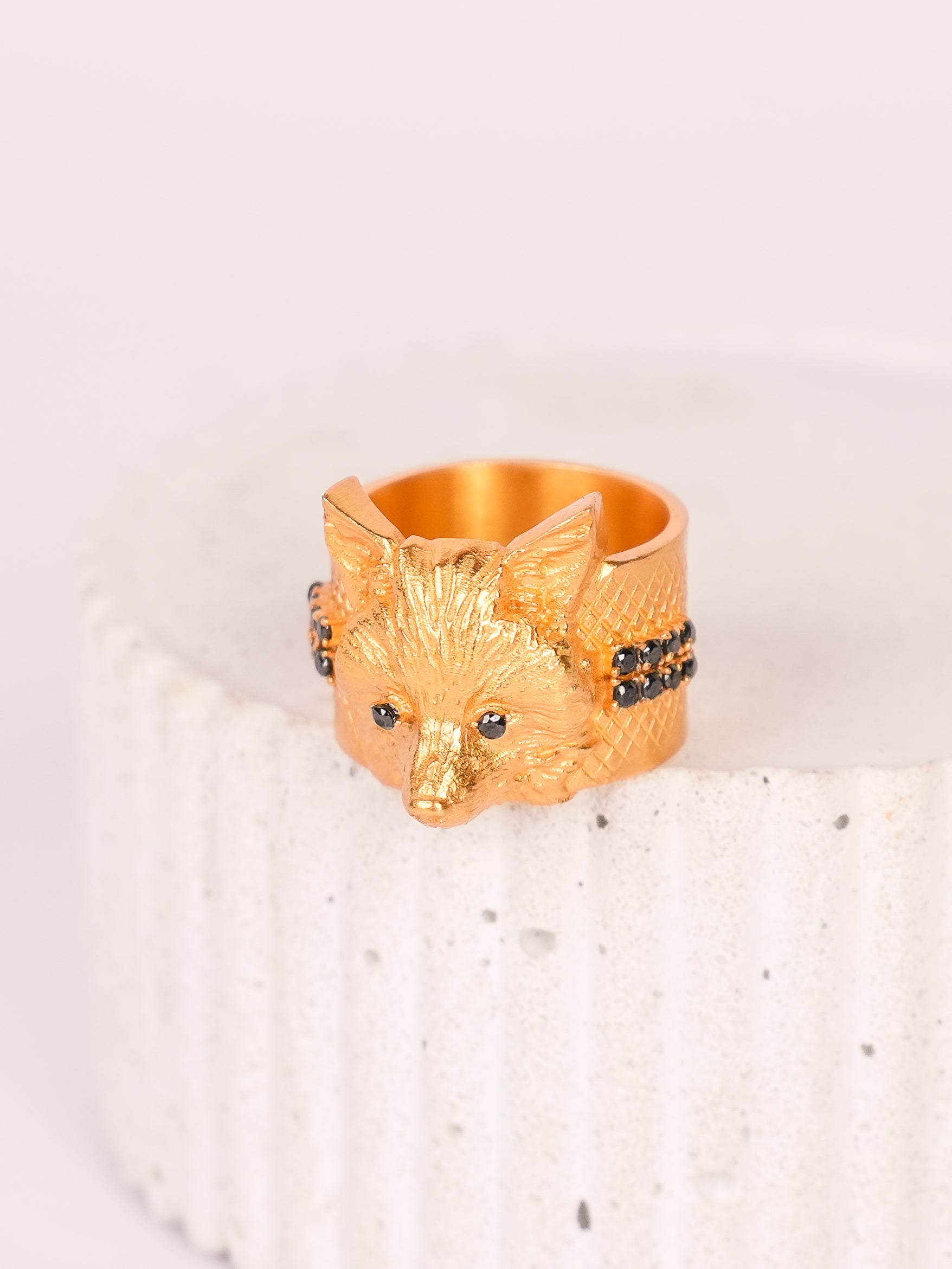 Midnight Fox Ring