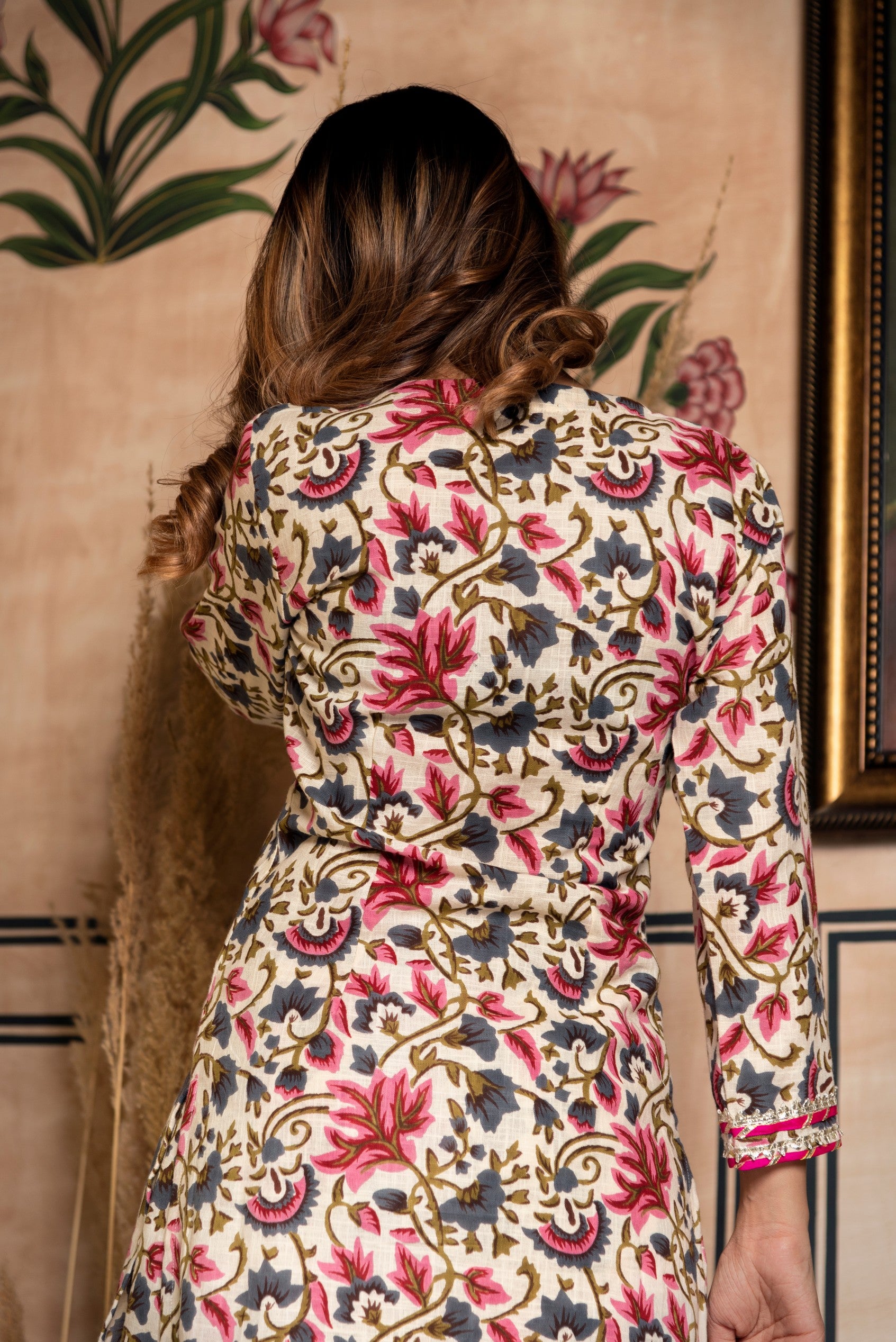 GARDEN ROSE COTTON SUIT SET.