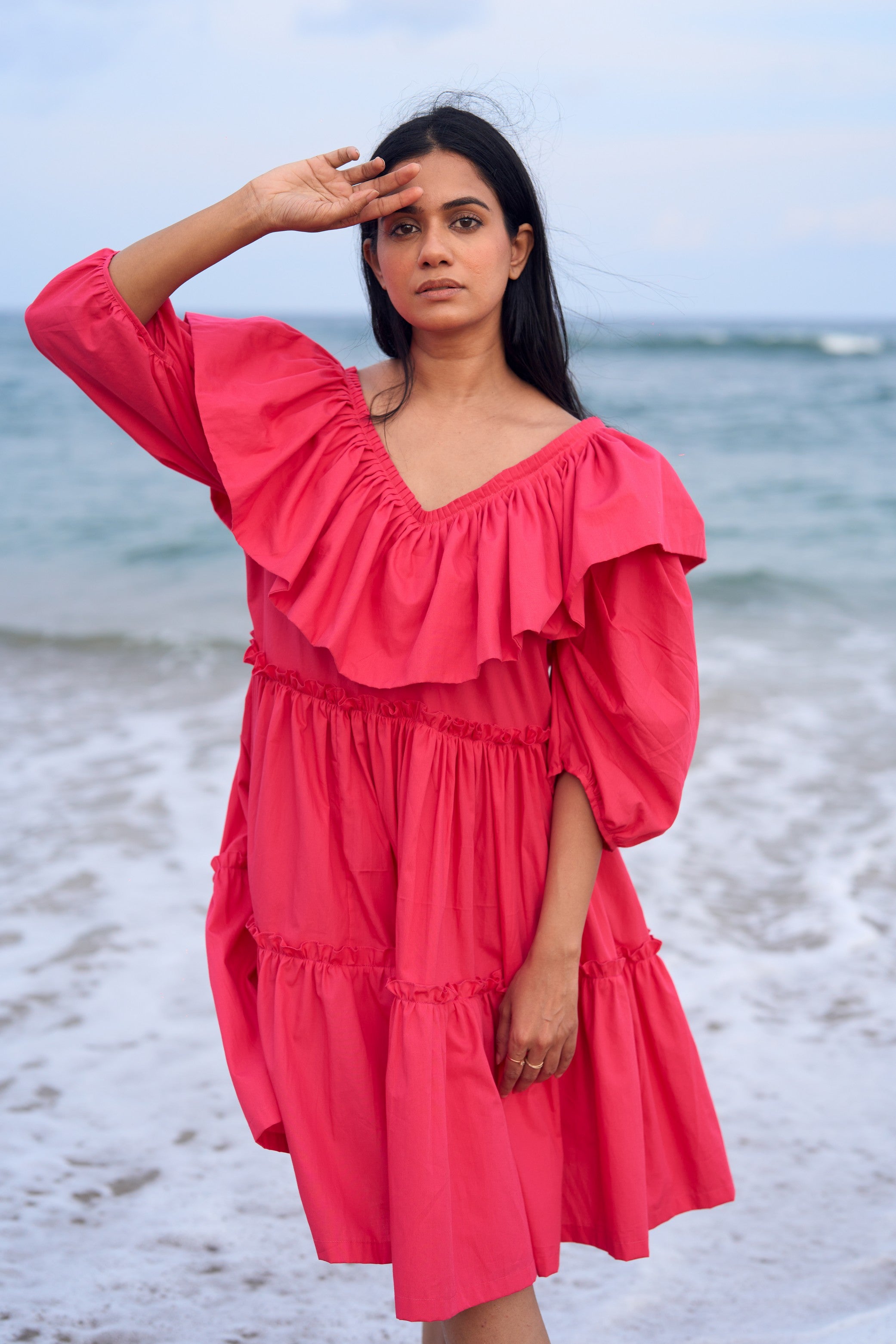 THE EUNOIA FRILL DRESS