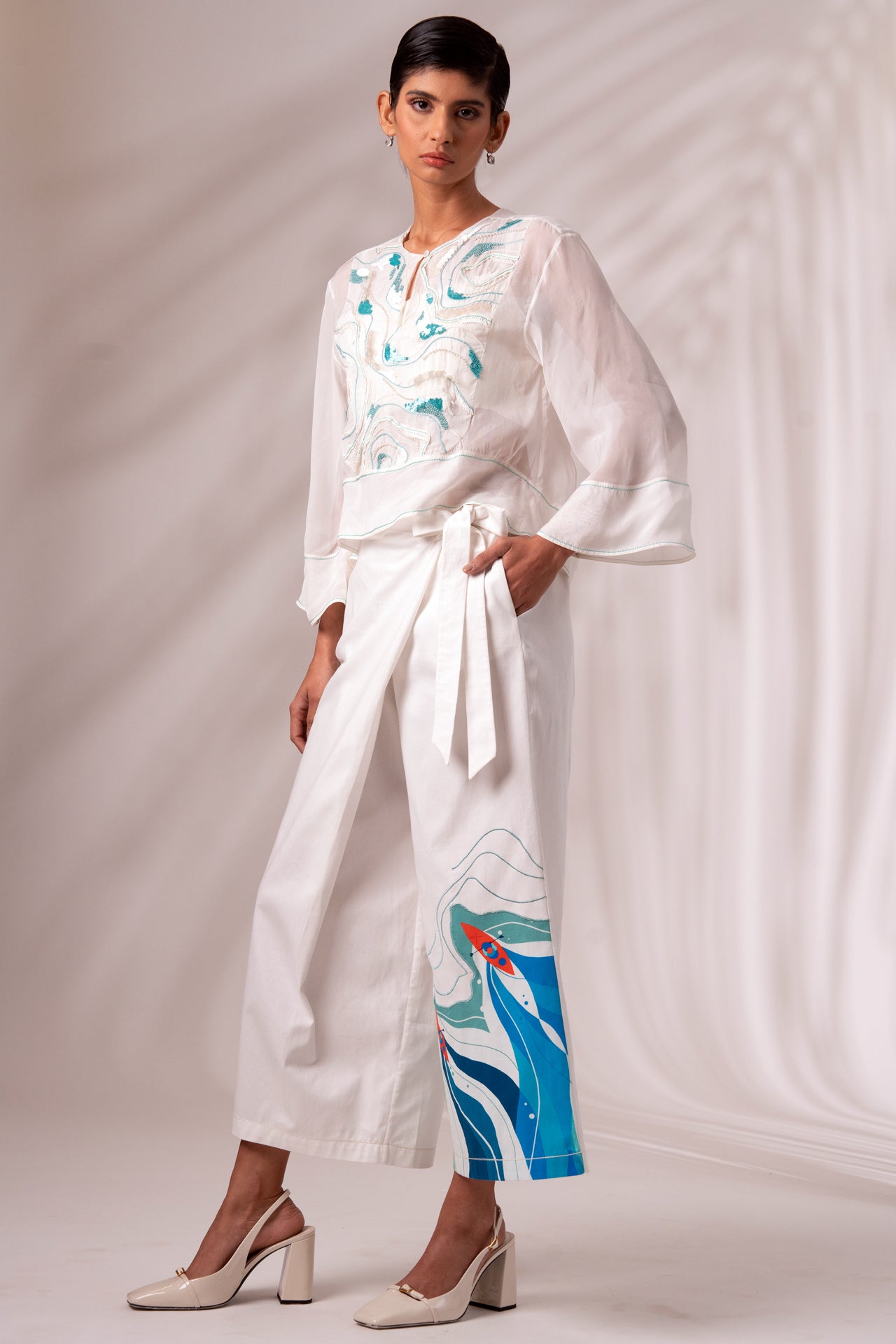 Ruben Top with Bengal Pants