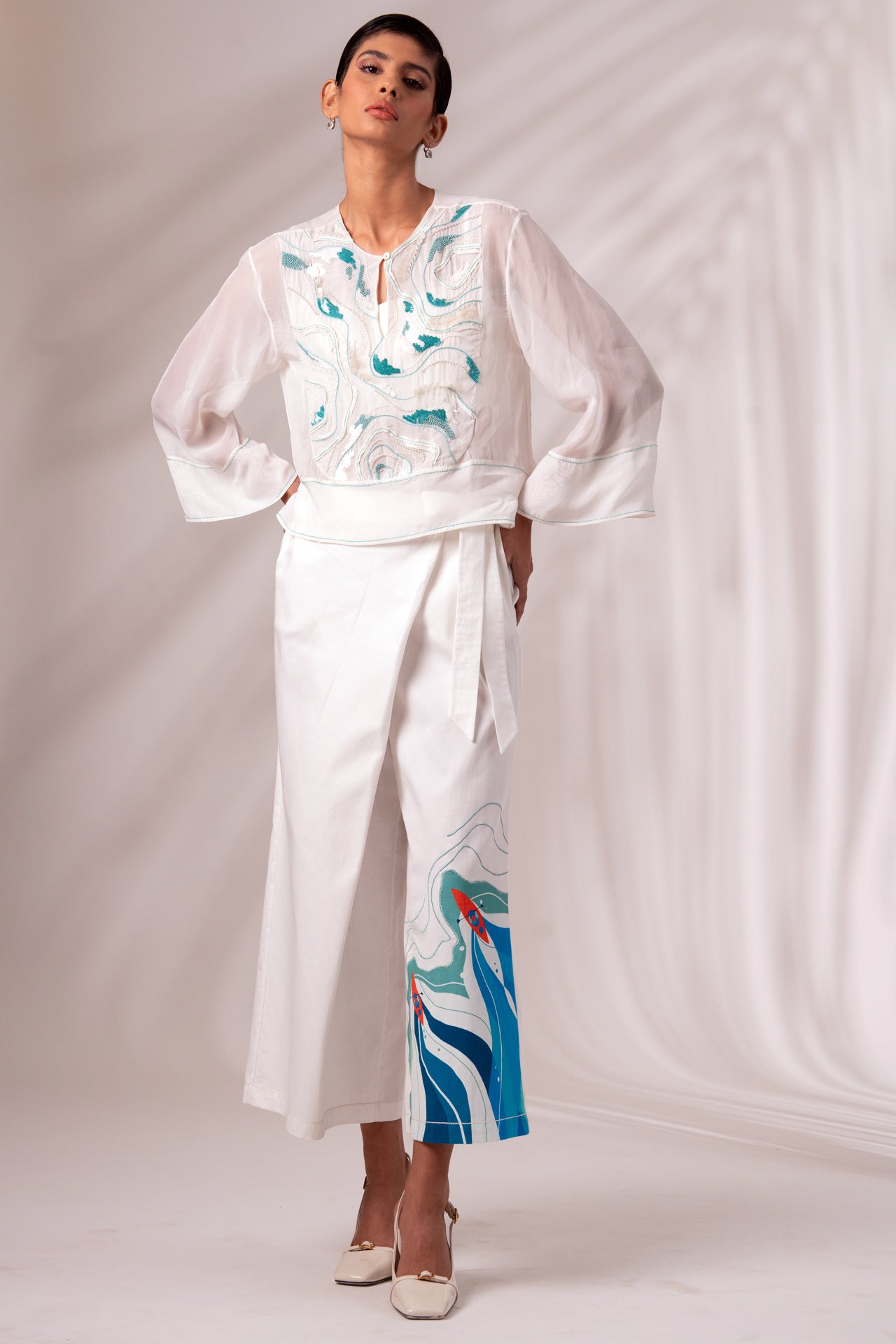 Ruben Top with Bengal Pants