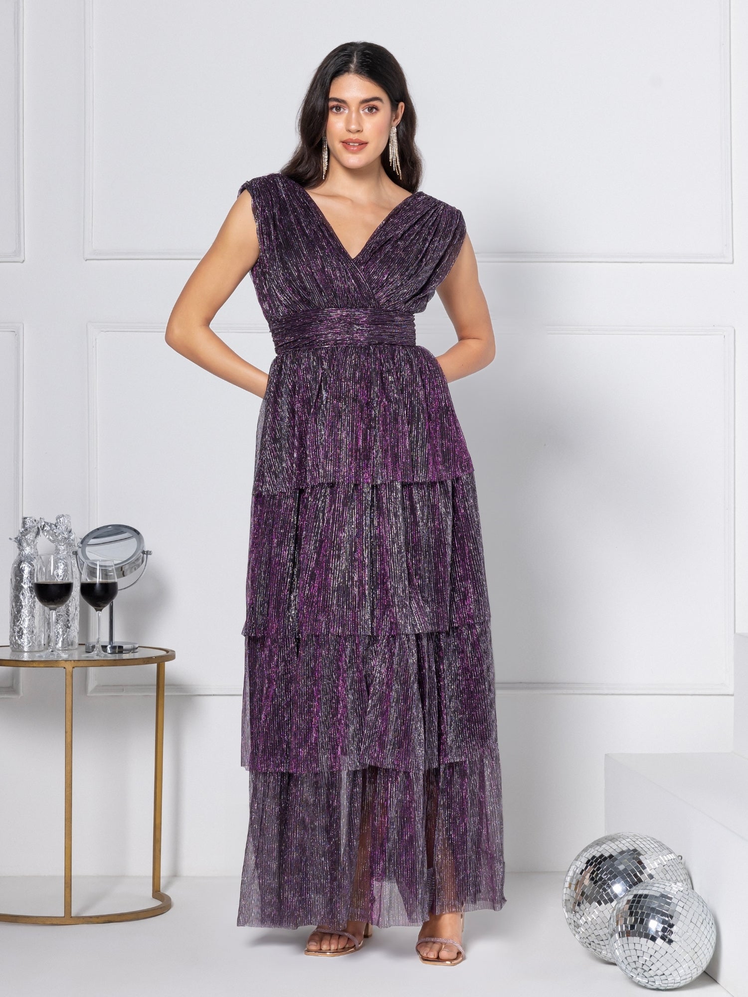Twilight Sparkle Soirée Maxi Dress