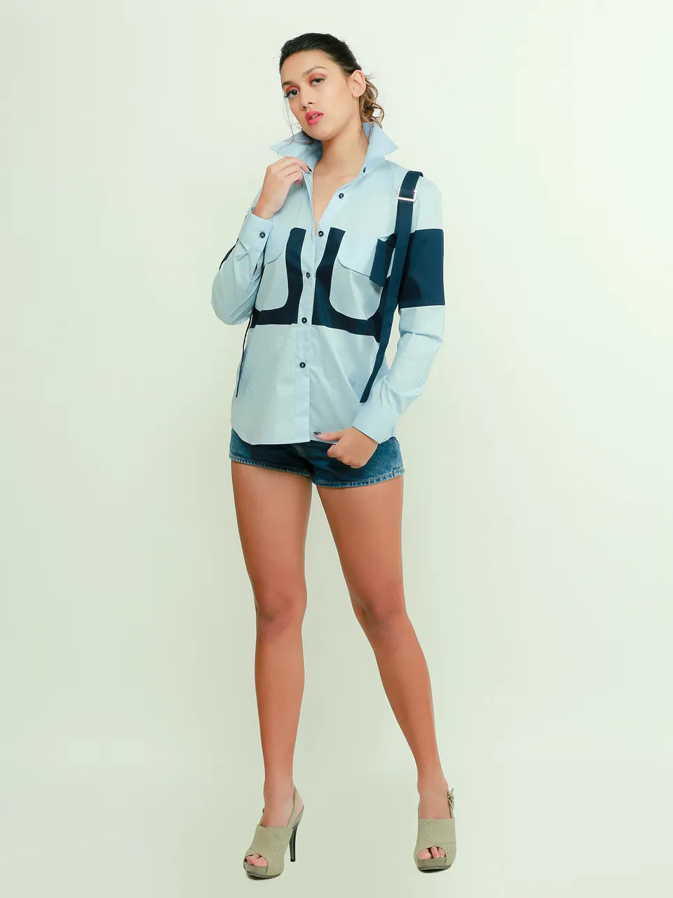 Erica Buckle up shirt