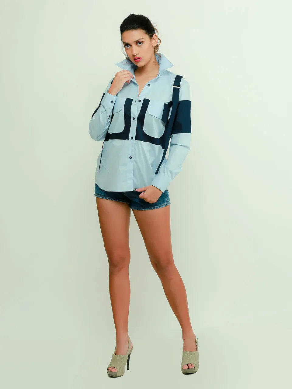 Erica Buckle up shirt