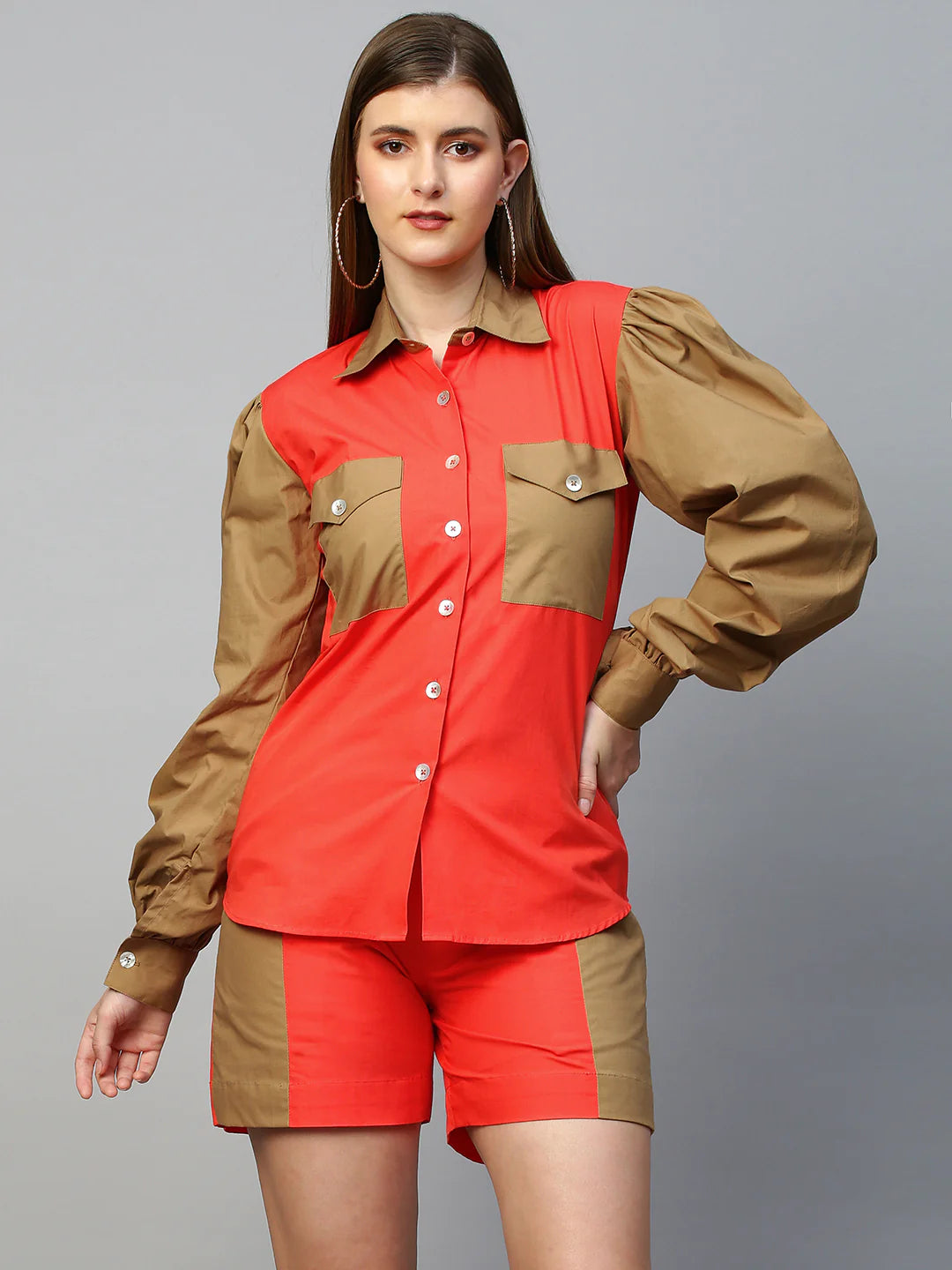 Shorts and shirt co-ord set