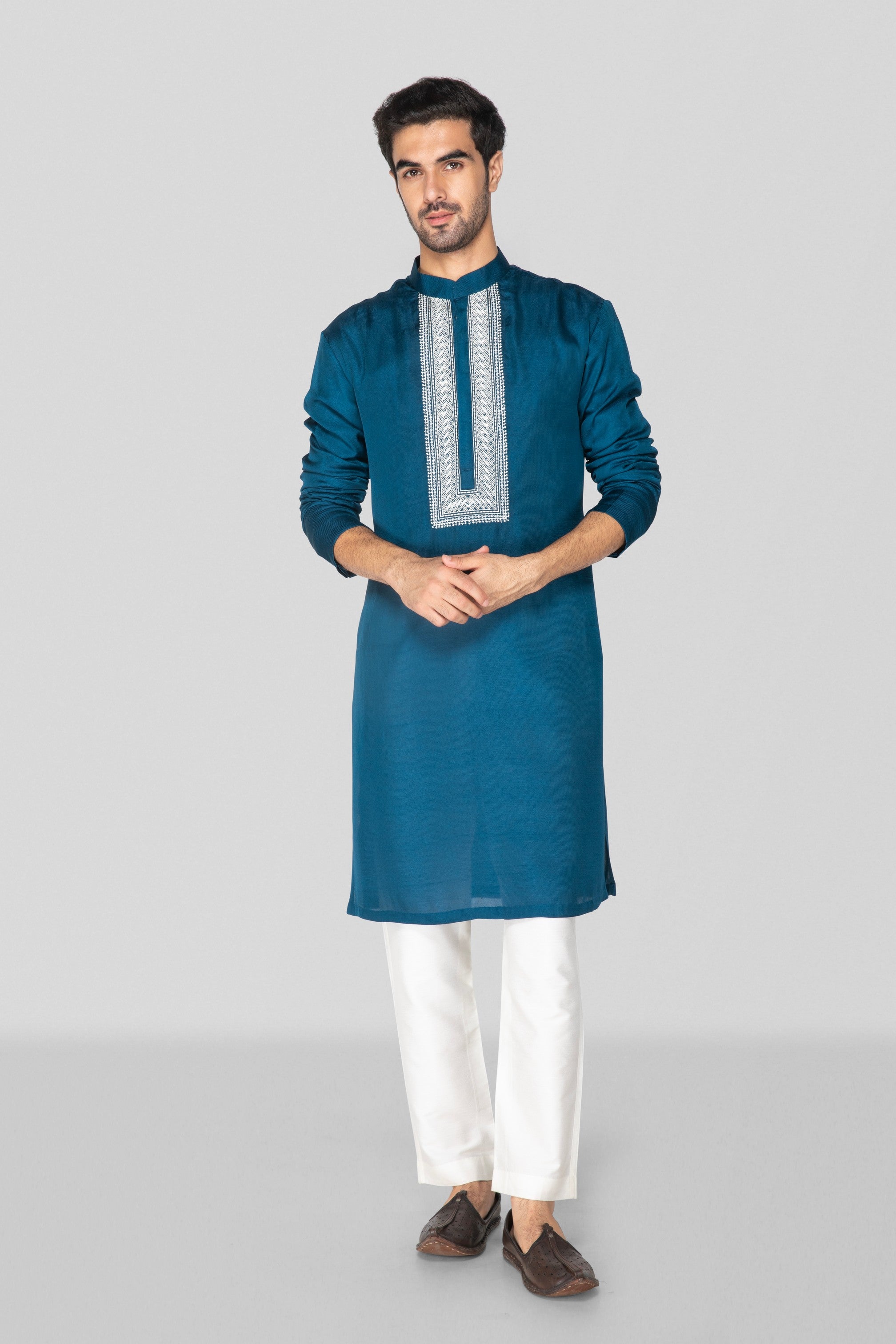 Classic Blue Kurta Set
