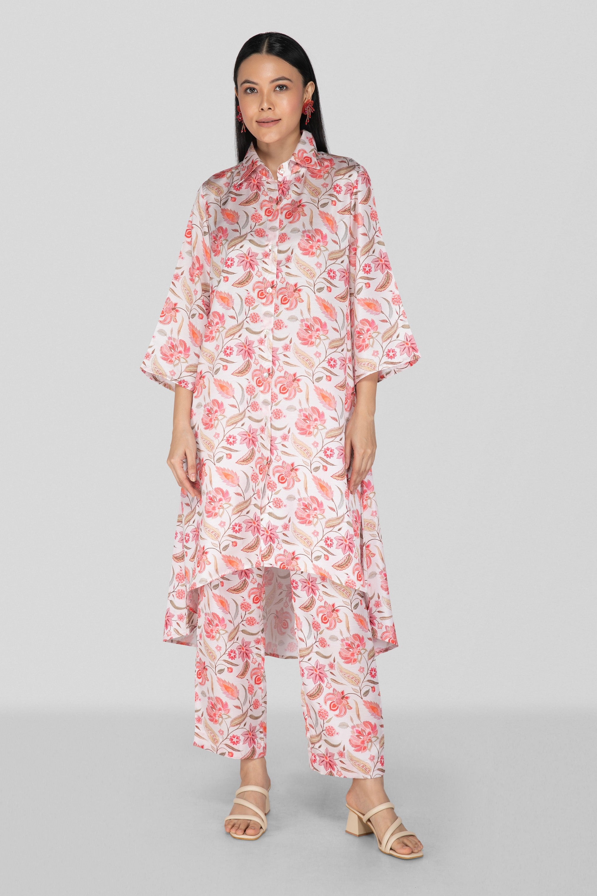 Digital Printed Shirt Co-ord Set