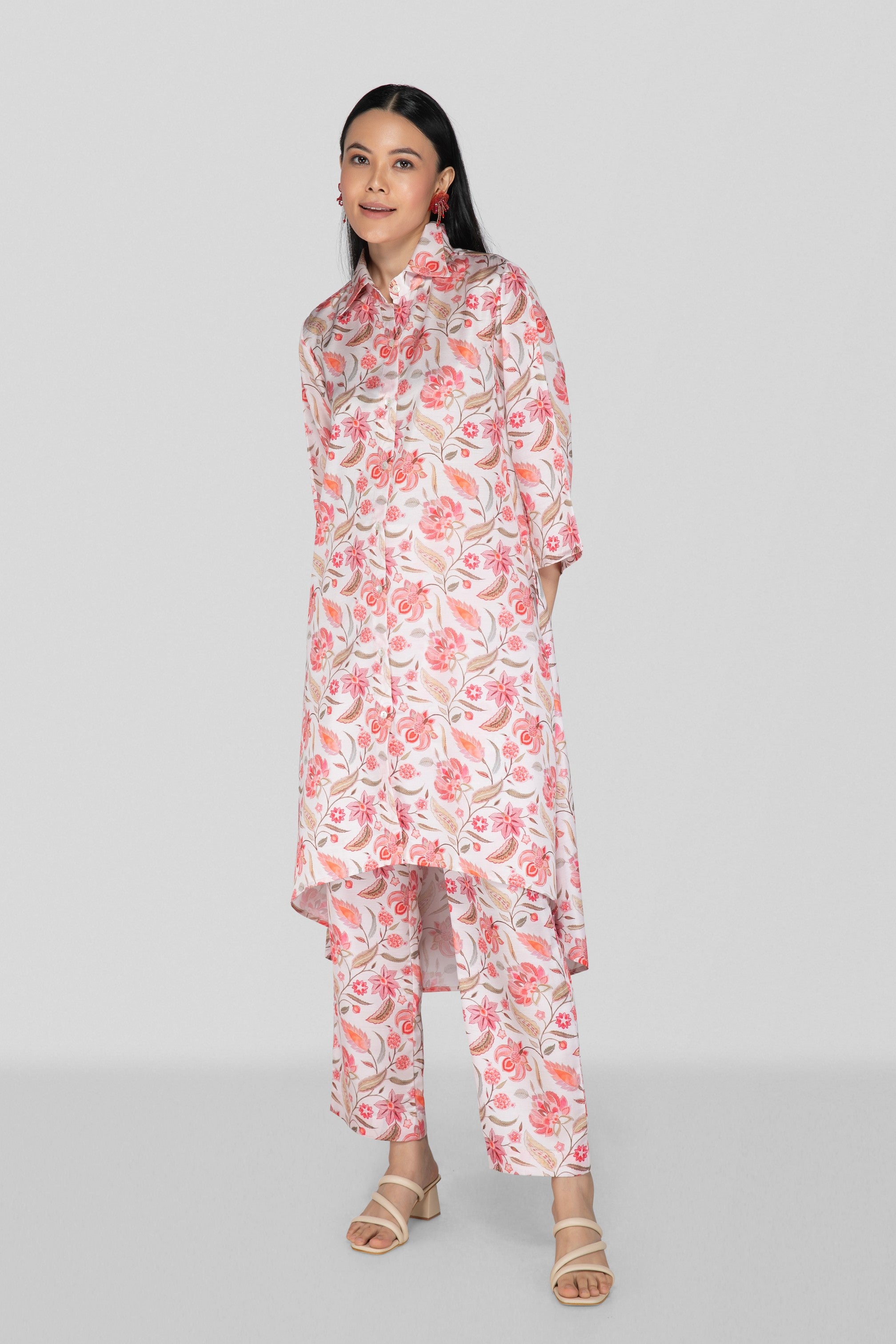 Digital Printed Shirt Co-ord Set