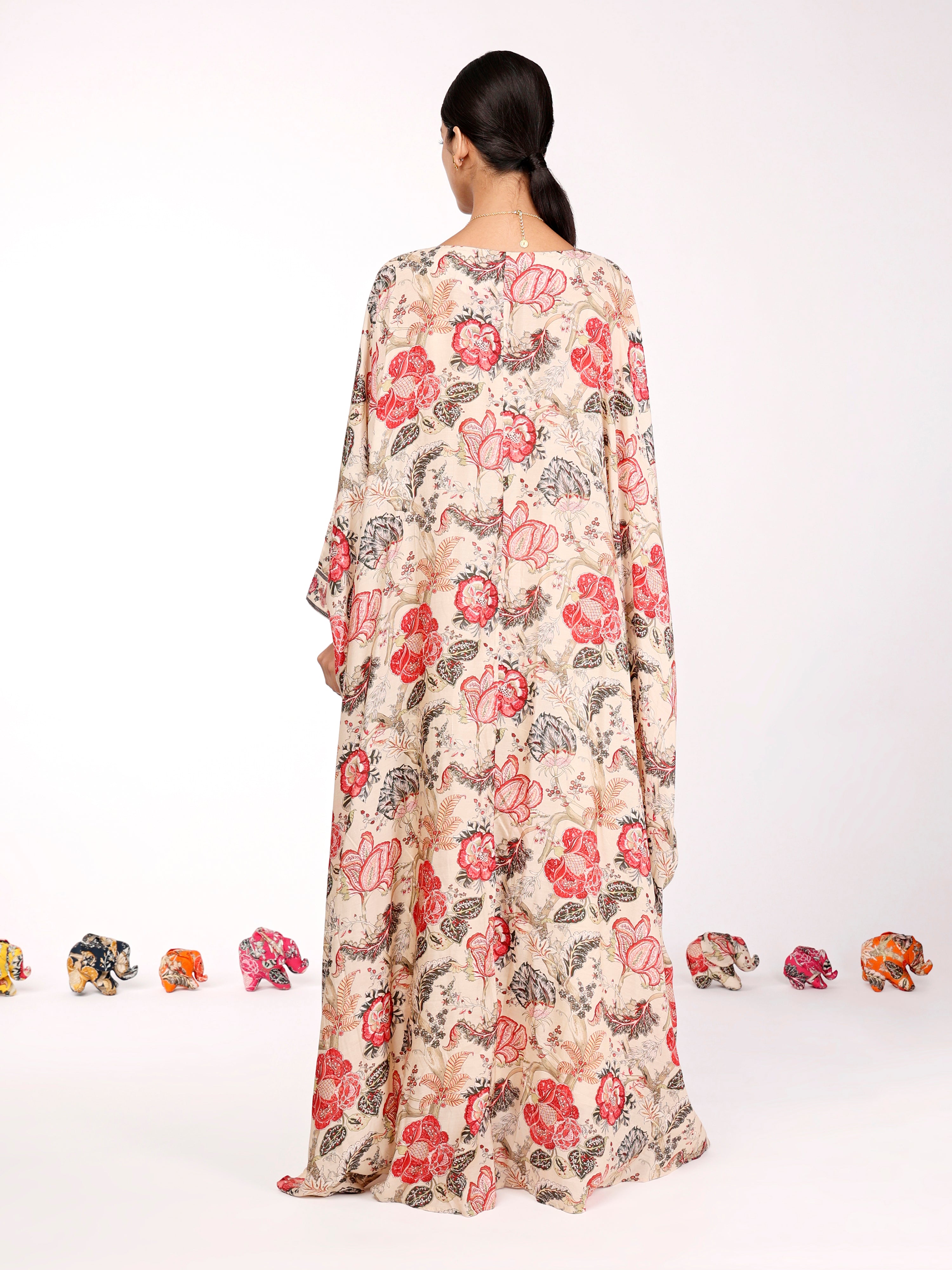 Bahaar Kaftan with seperate inner