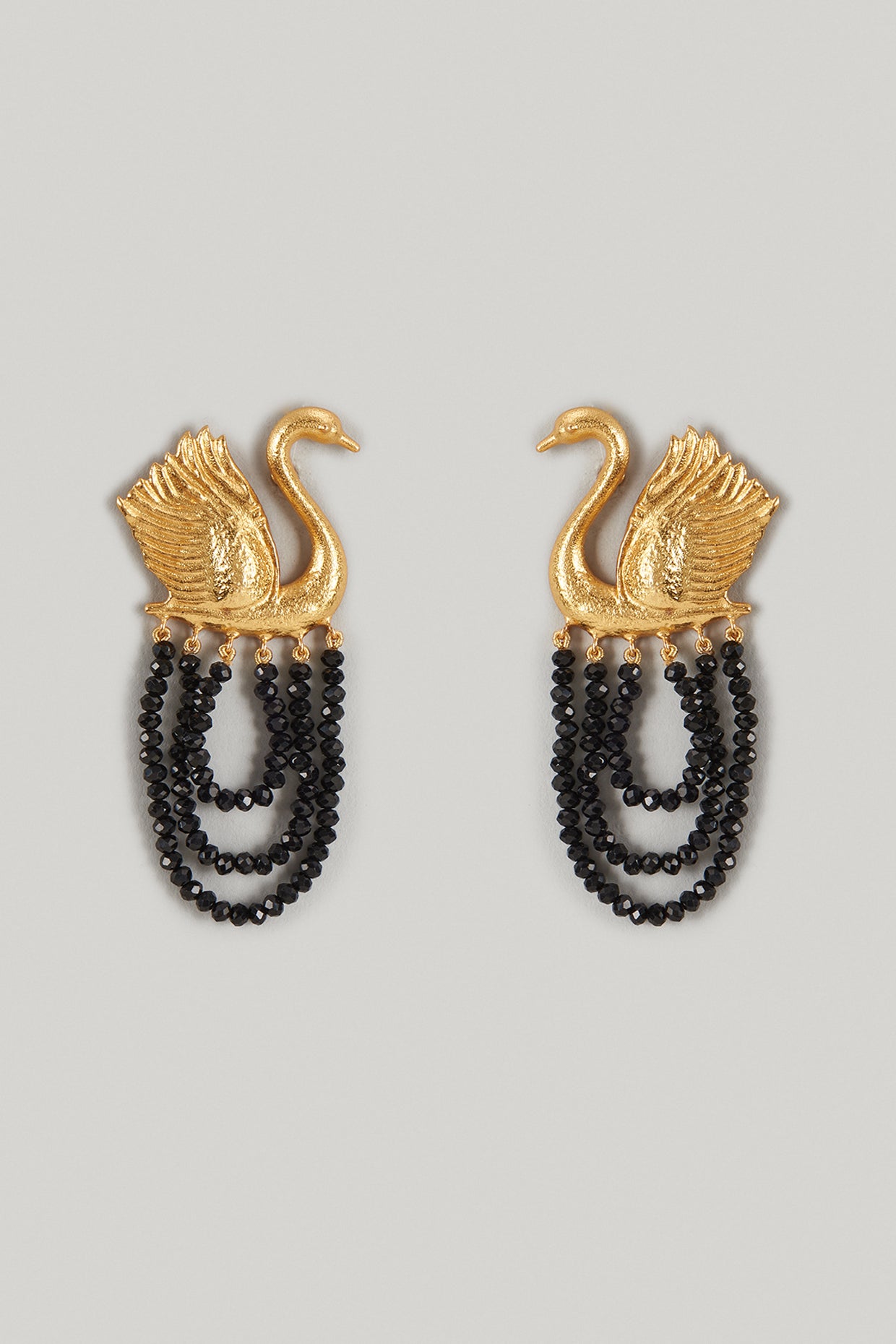 Swan Earrings