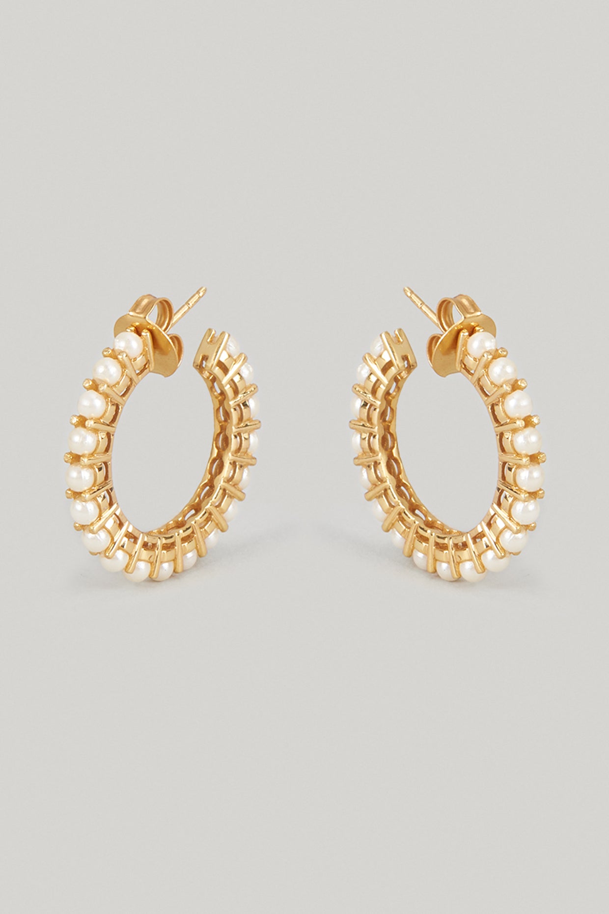 Pearl Hoops