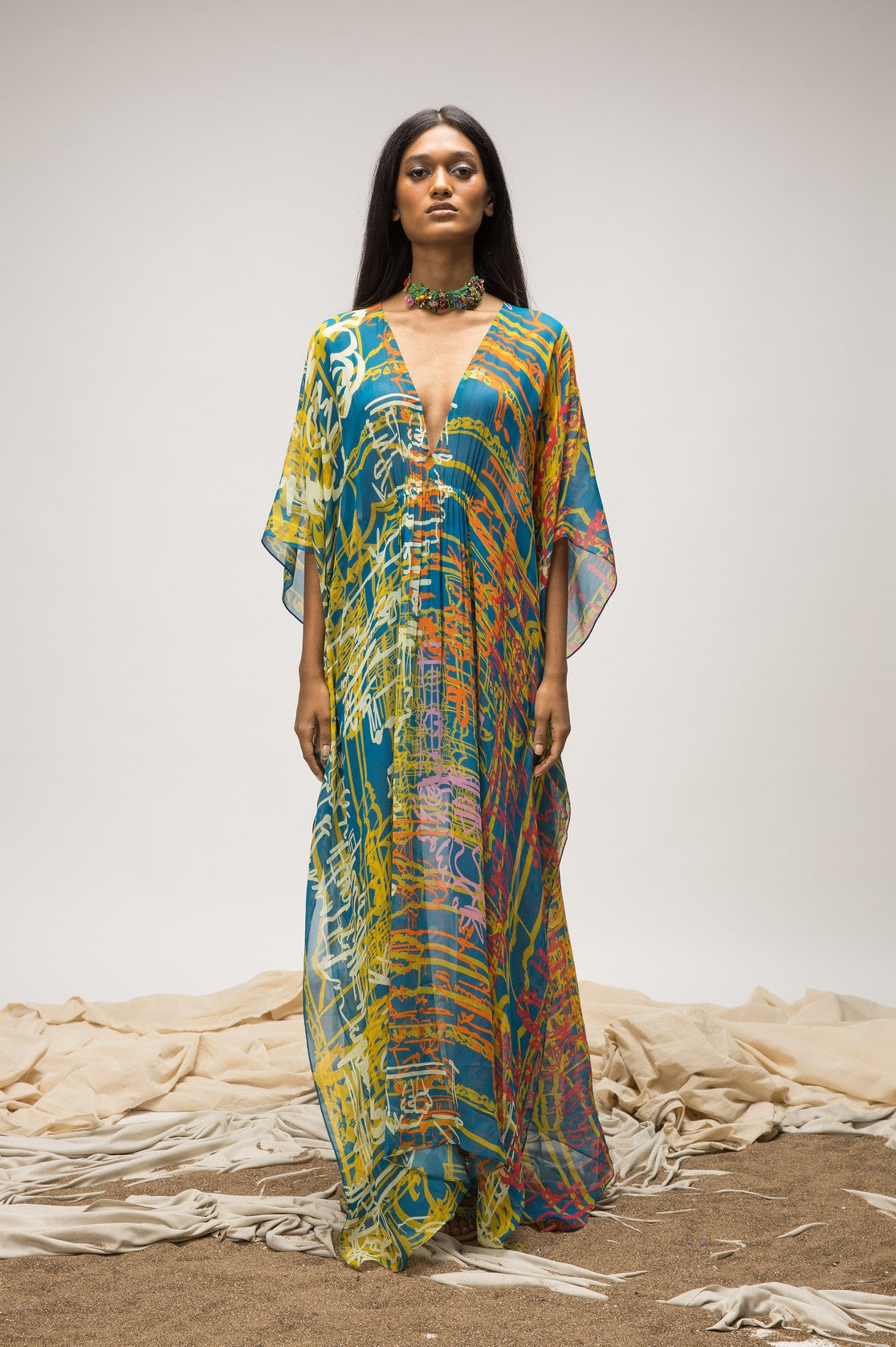 Ooty Kaftan Cover Up