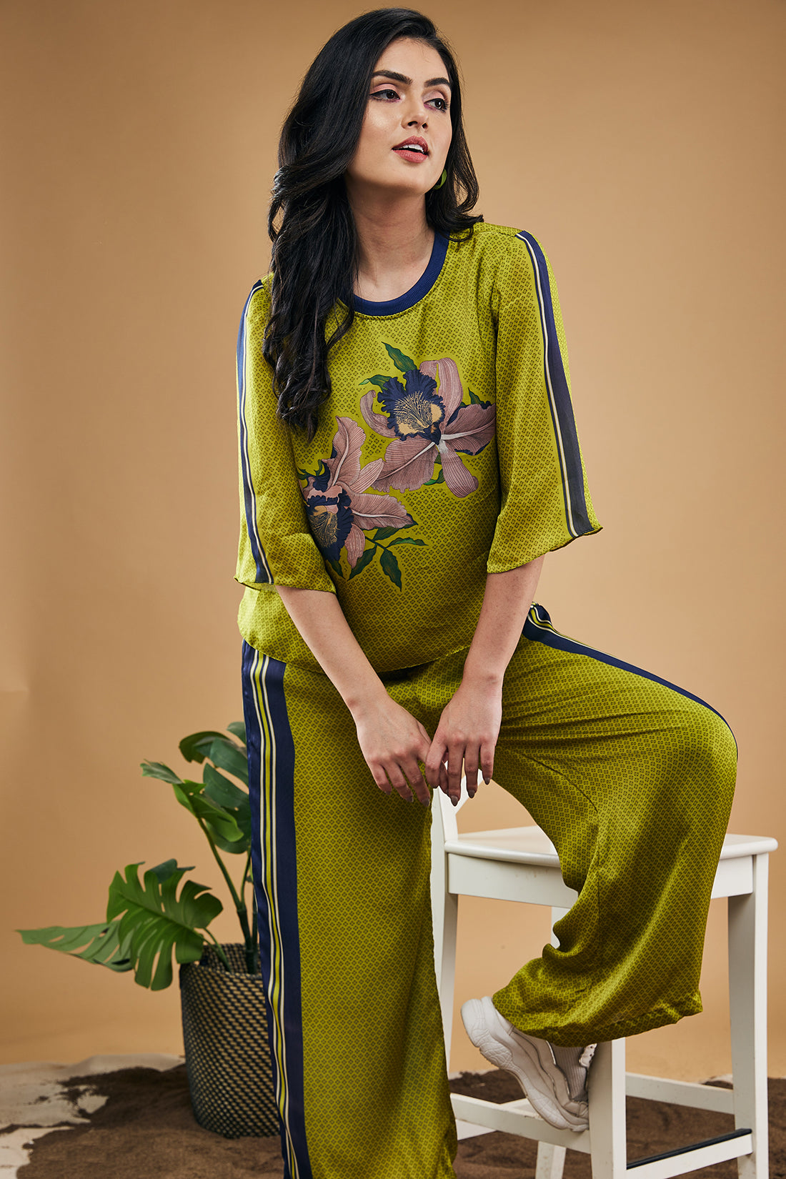 Orchid Bloom Printed Co-ord Set