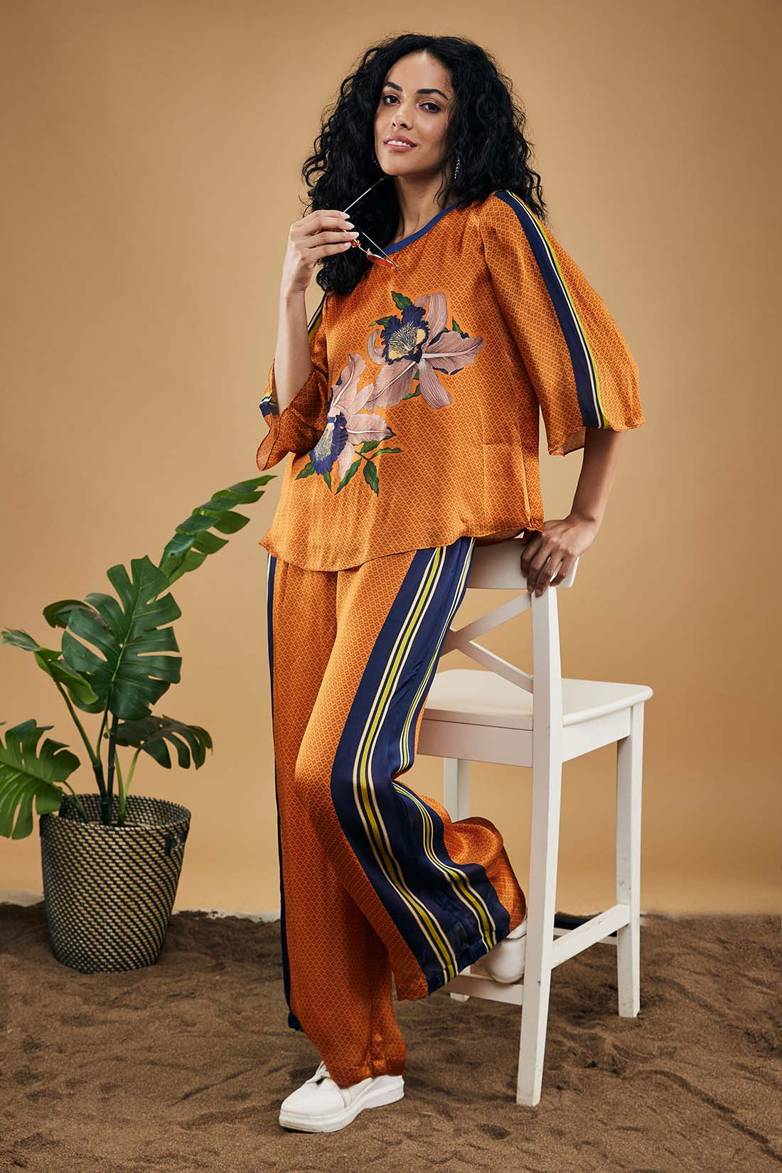 Orchid Bloom Printed Co-ord Set