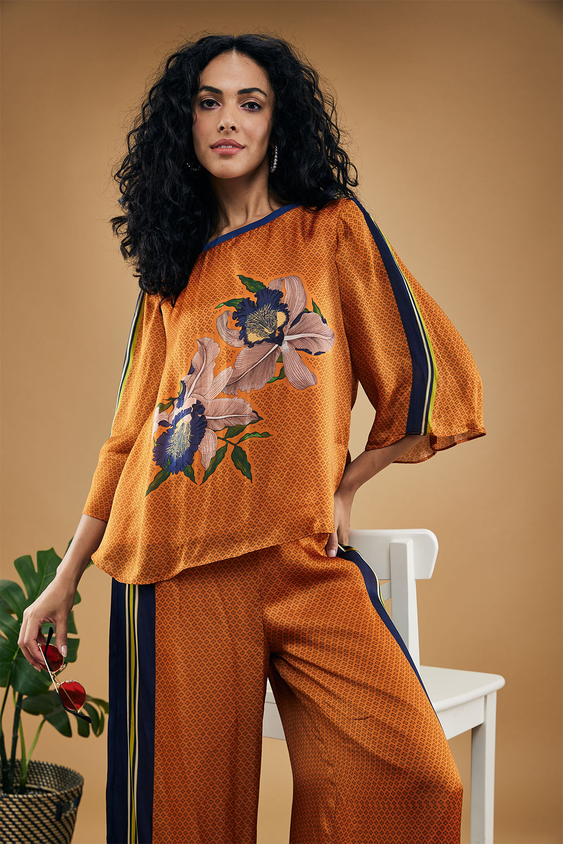 Orchid Bloom Printed Co-ord Set