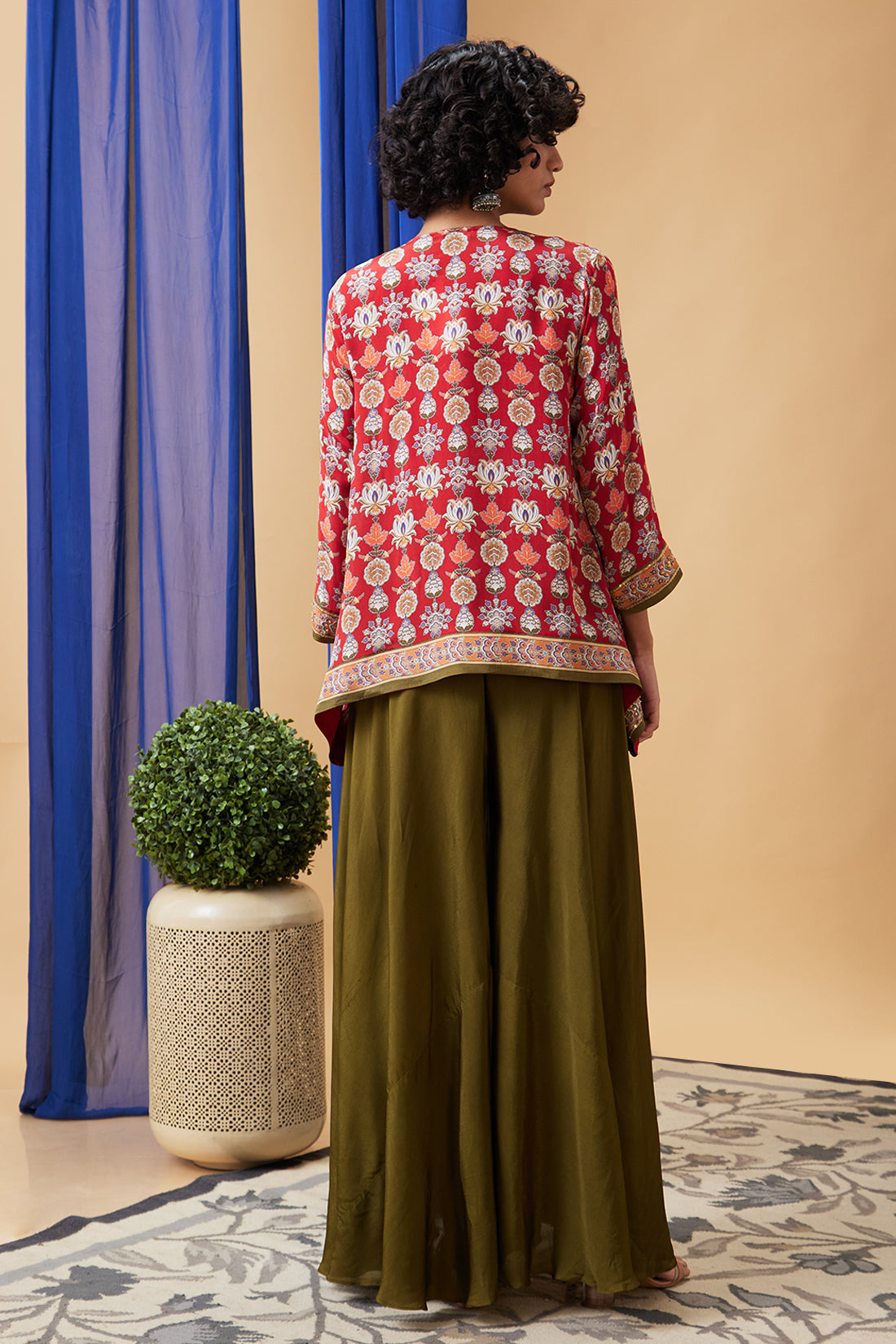 Tabriz Embroidered Palazzo set