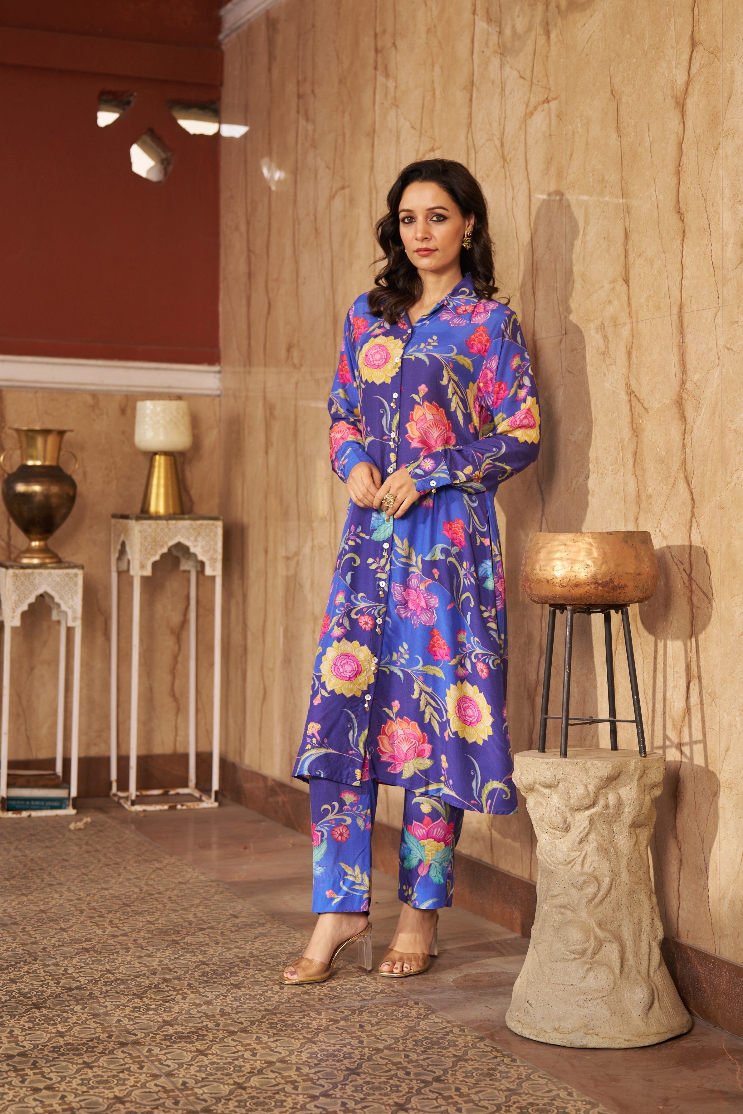 Ruya Blue Kurta