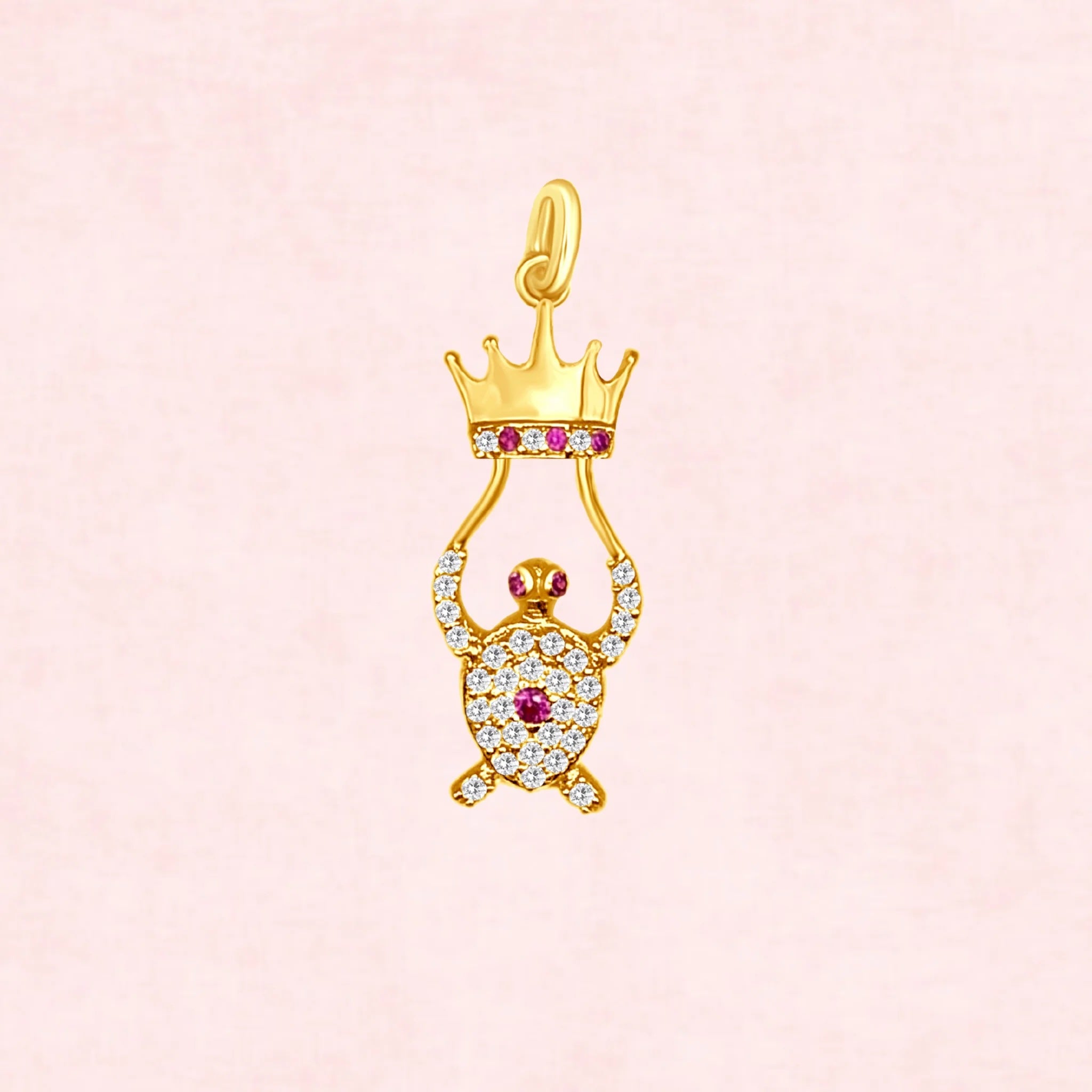 Turtle Crown Pendant