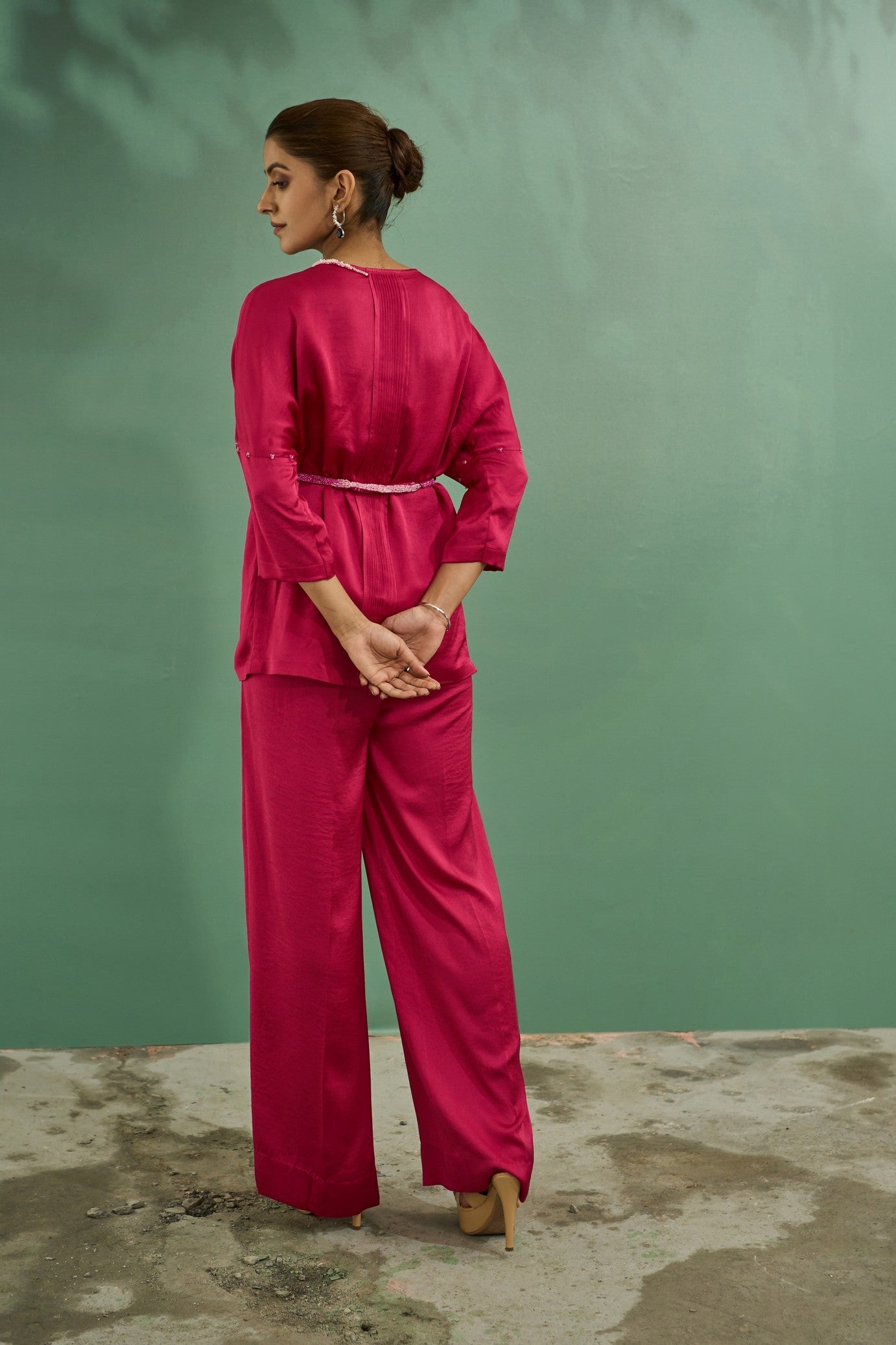 Fuschia Pink Co-Ord Set