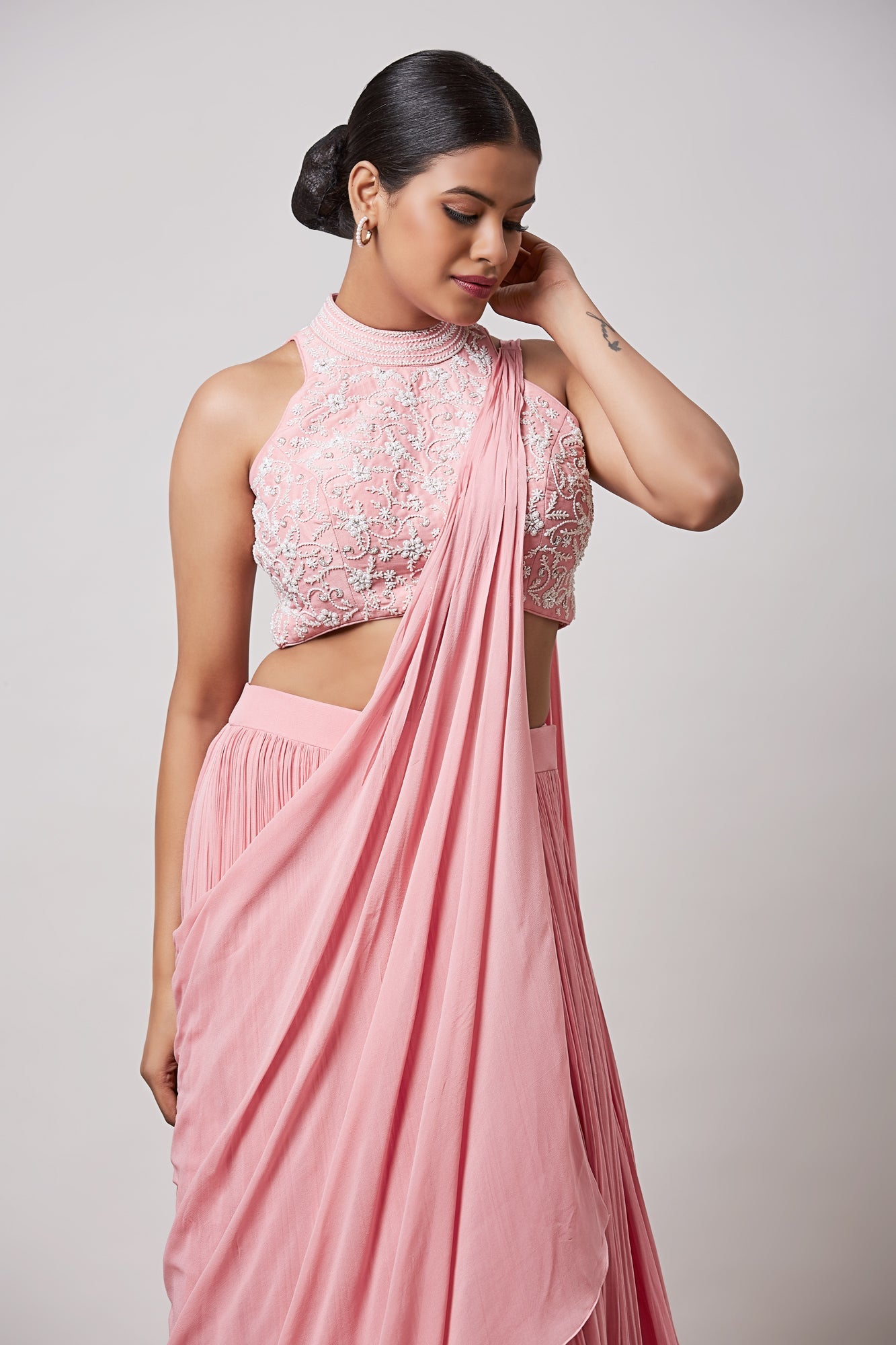 NAAYAB PRE DRAPE SAREE