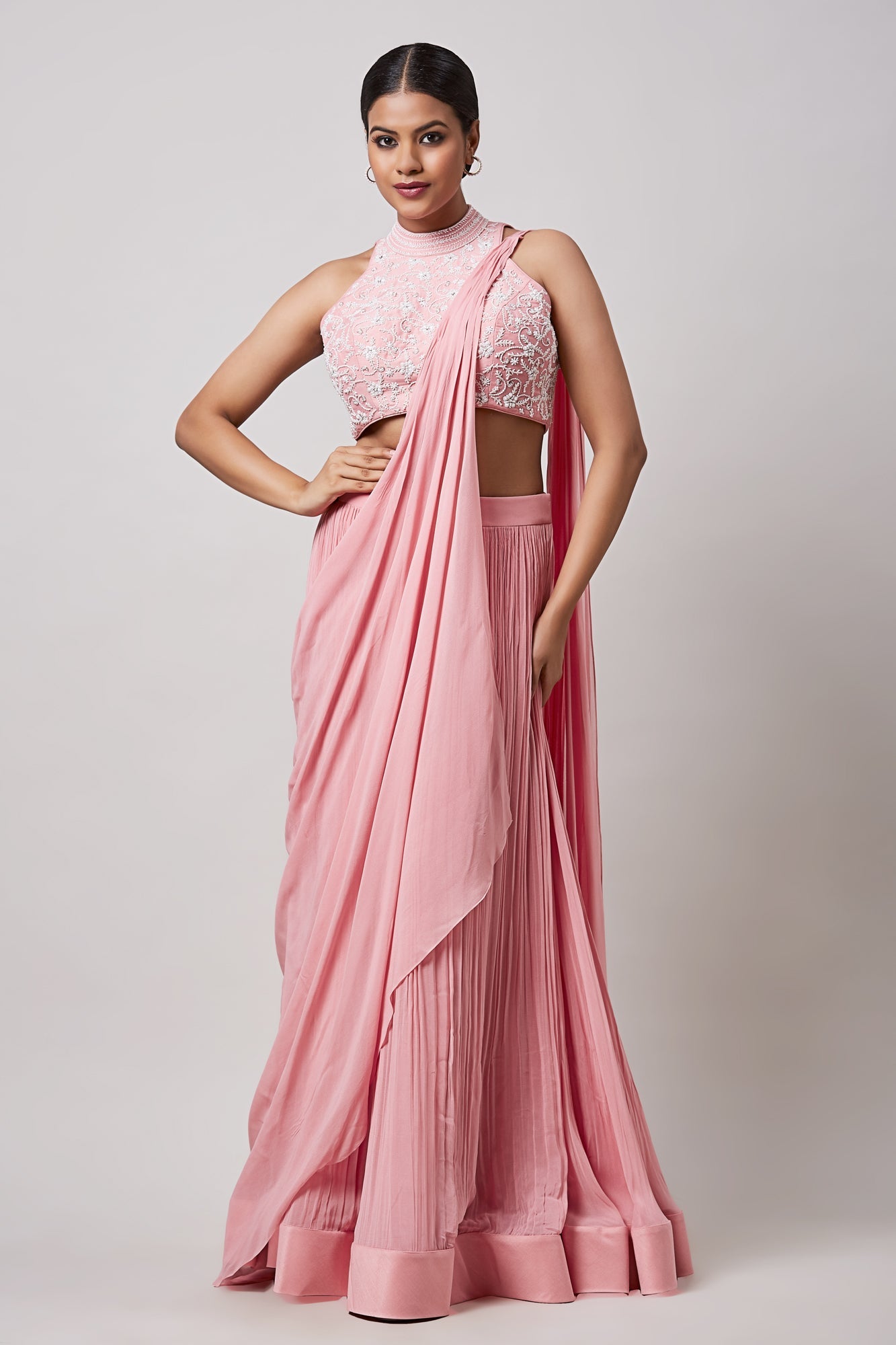 NAAYAB PRE DRAPE SAREE