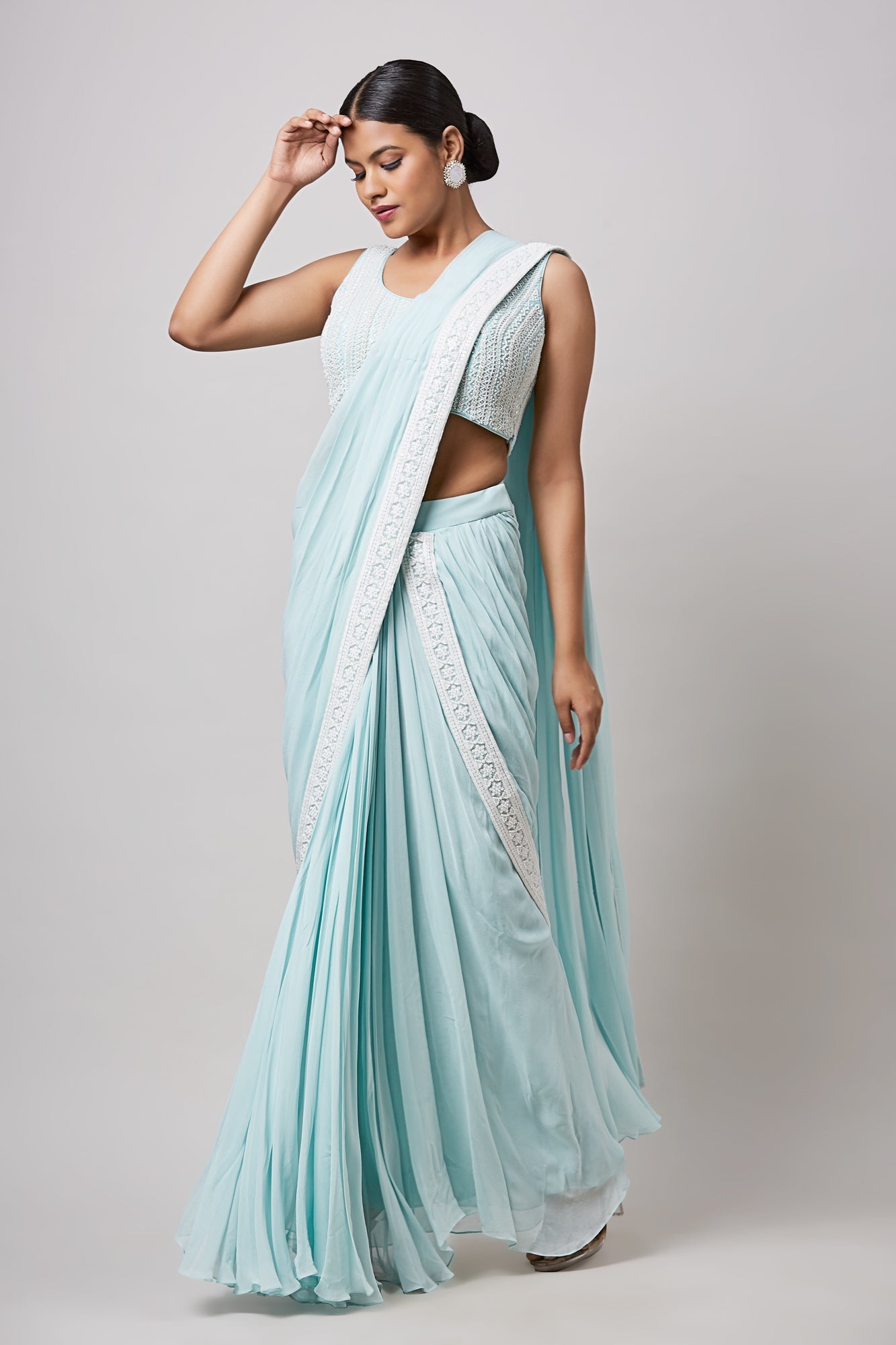 ZAINAB PRE DRAPED SAREE
