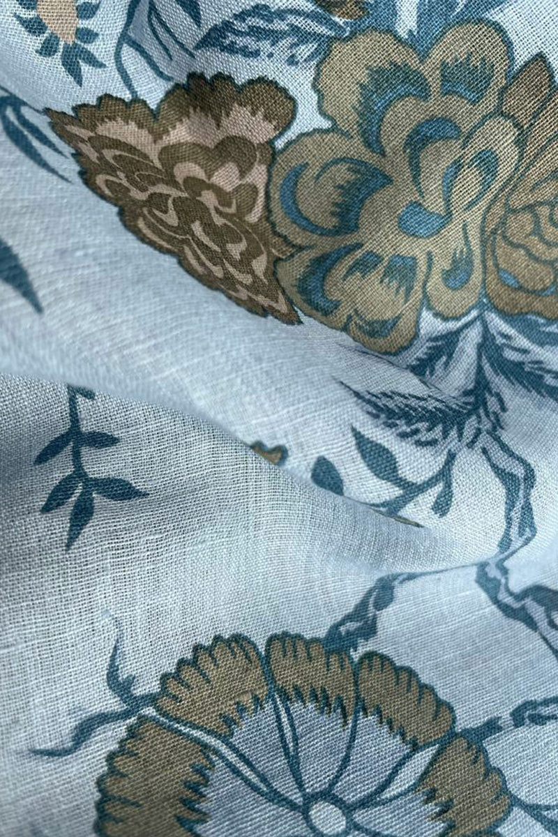 Pattern Linen Handloom Saree
