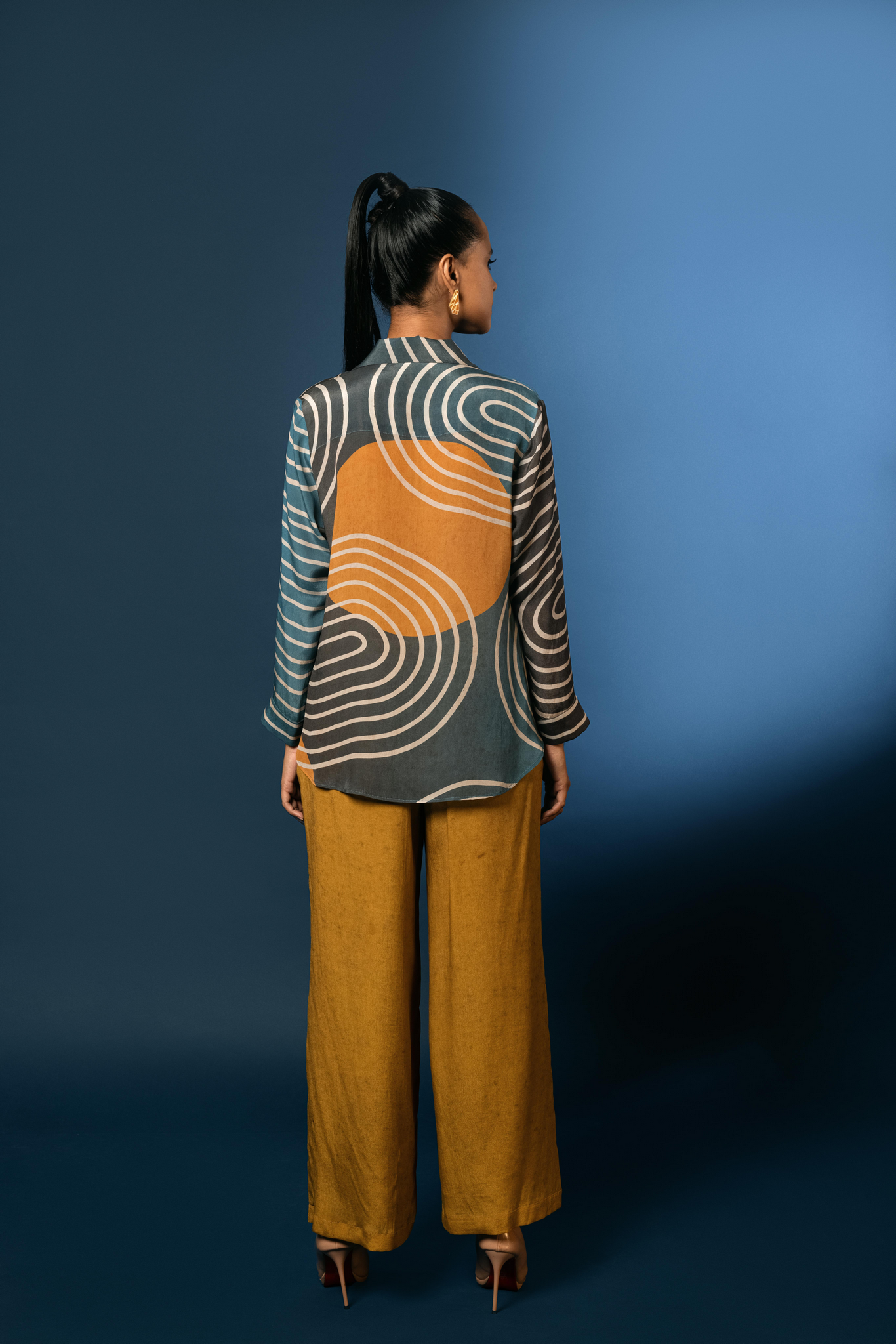 over sized shirt
