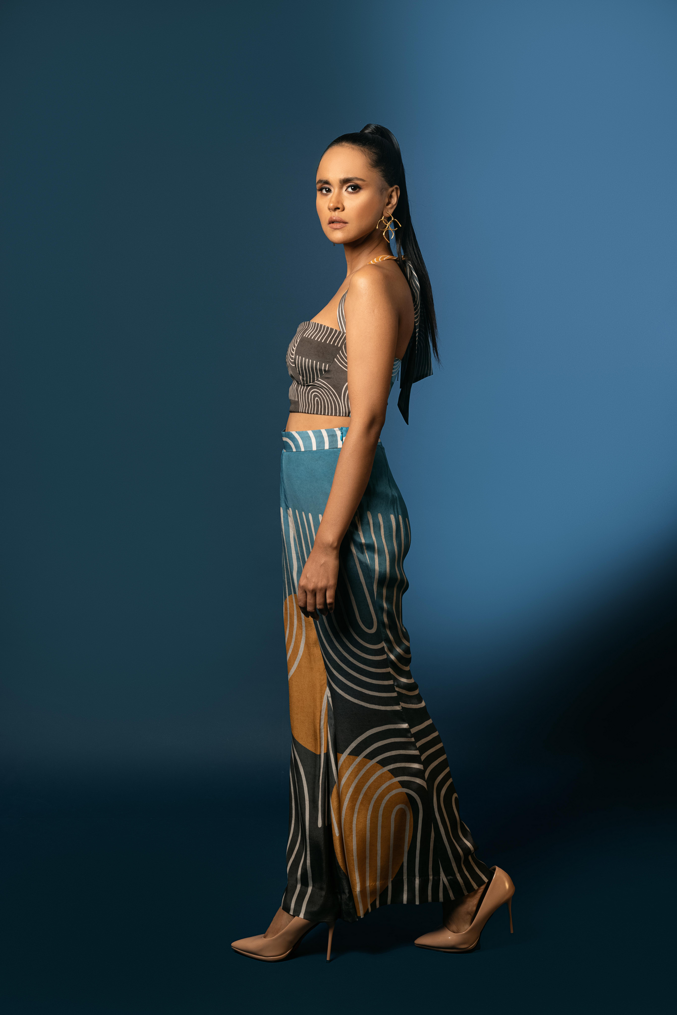 bustier with pants