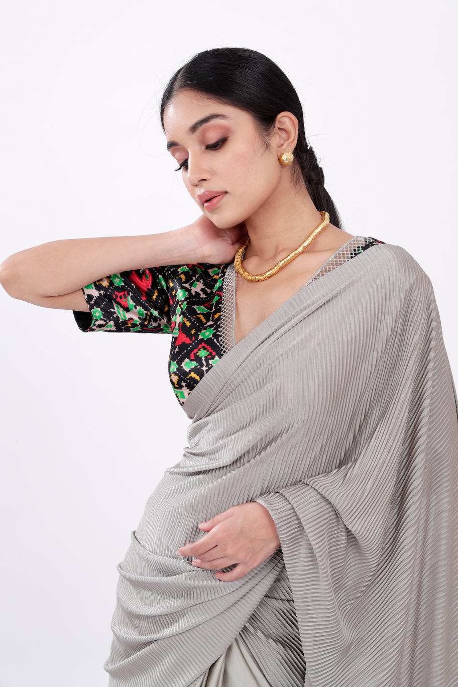 cocktail saree