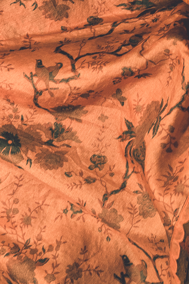 Forest Pink Handloom Saree