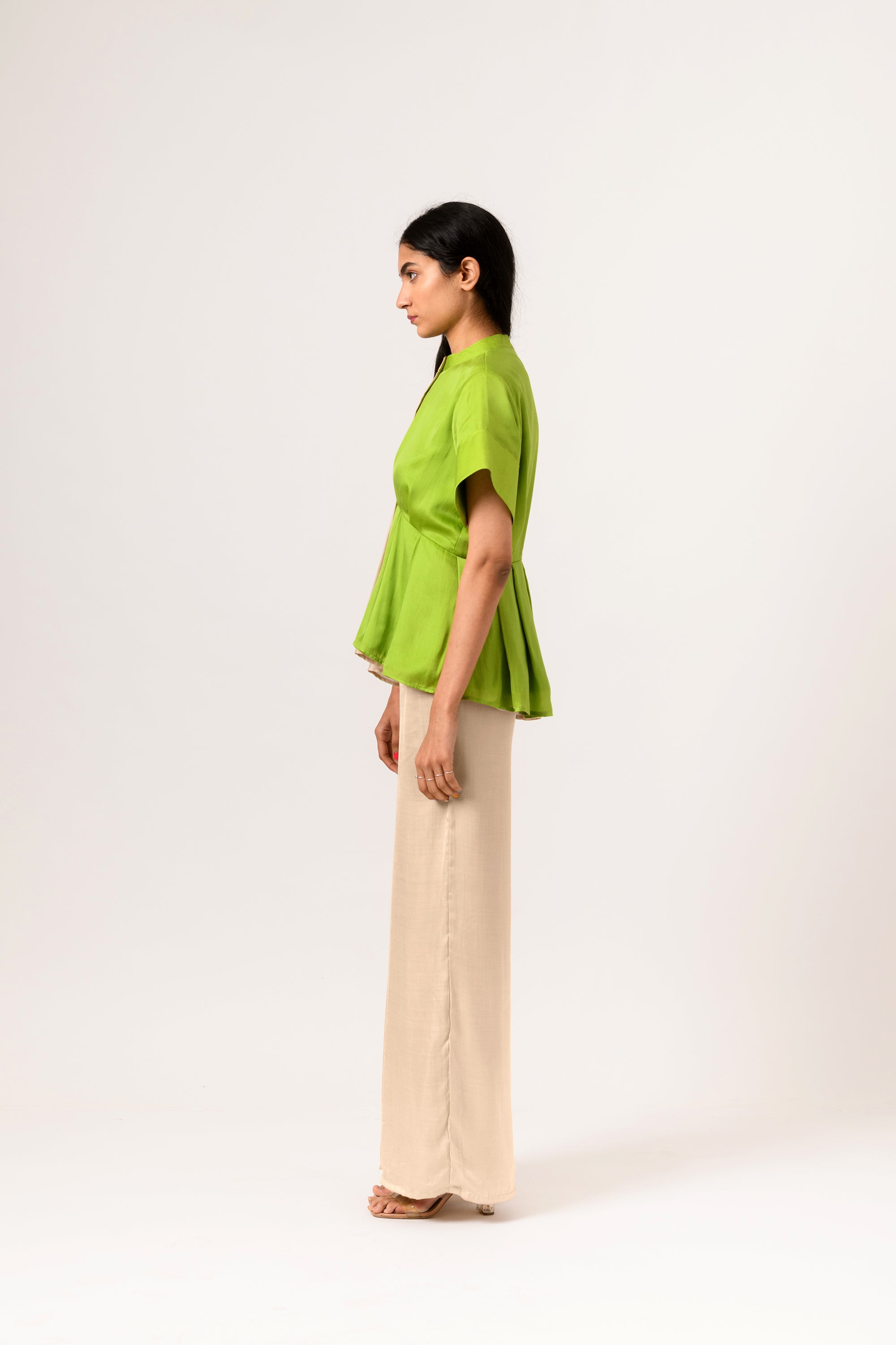 green half co ord set